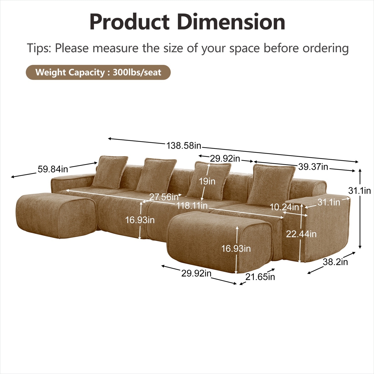 SUNCREAT F6BMRI8678JZ Sofas-Loveseats - View #5