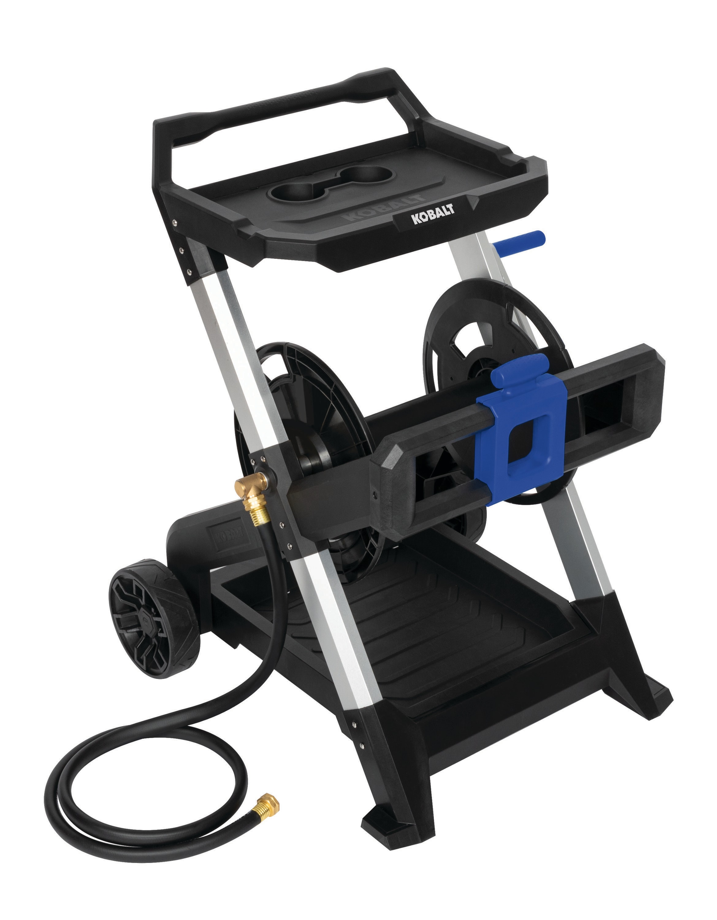 Kobalt 53293 Aluminum 200-ft Cart Hose Reel