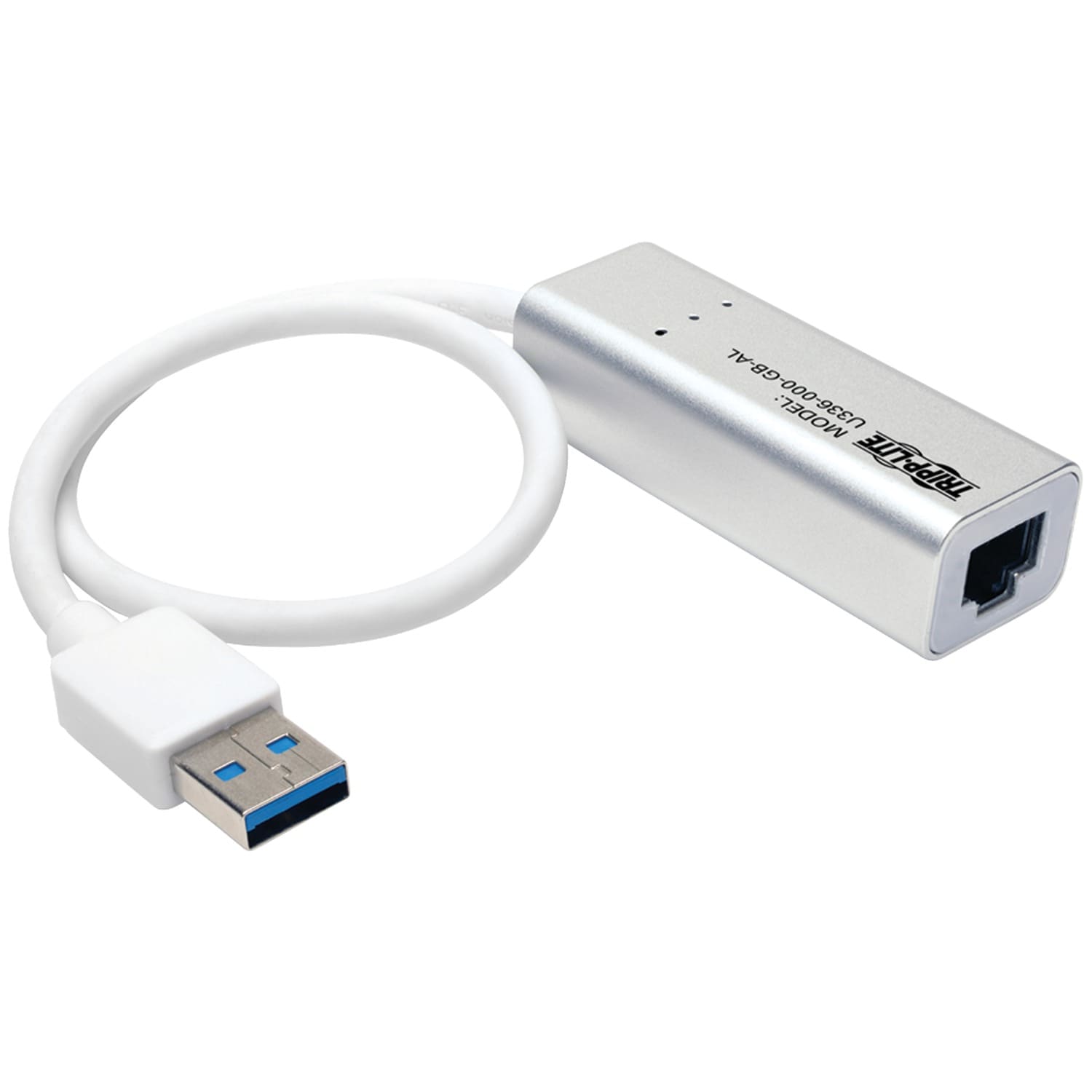 Electrify Peer sund fornuft Tripp Lite USB 3.0 SuperSpeed to Gigabit Ethernet NIC Network Adapter in  the Computers & Peripherals department at Lowes.com