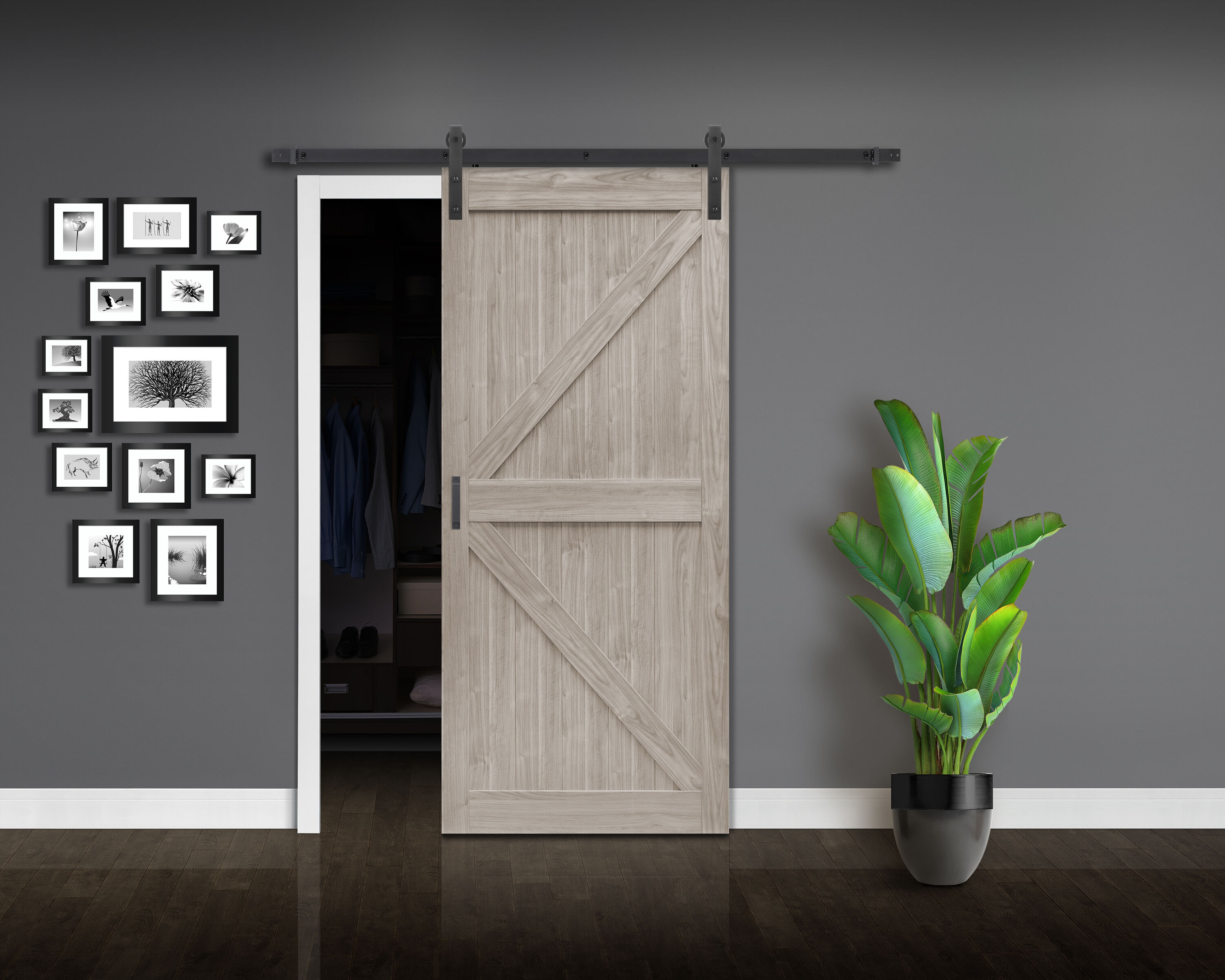 RELIABILT BD052W09GY1GYE42084 Barn-Doors - View #5