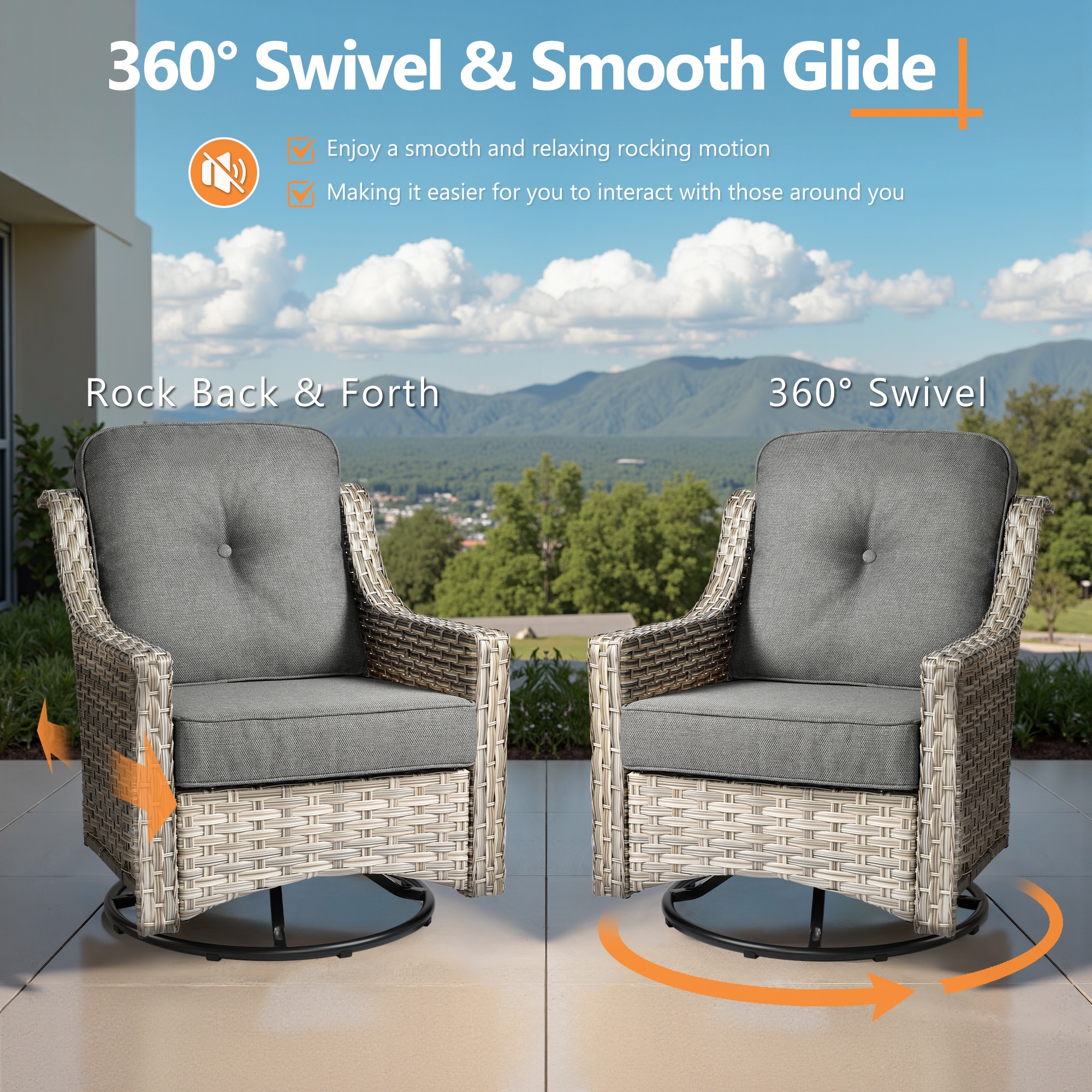 ALTRIGUS 6LCFP8503YZPAD206 Patio-Conversation-Sets - View #3