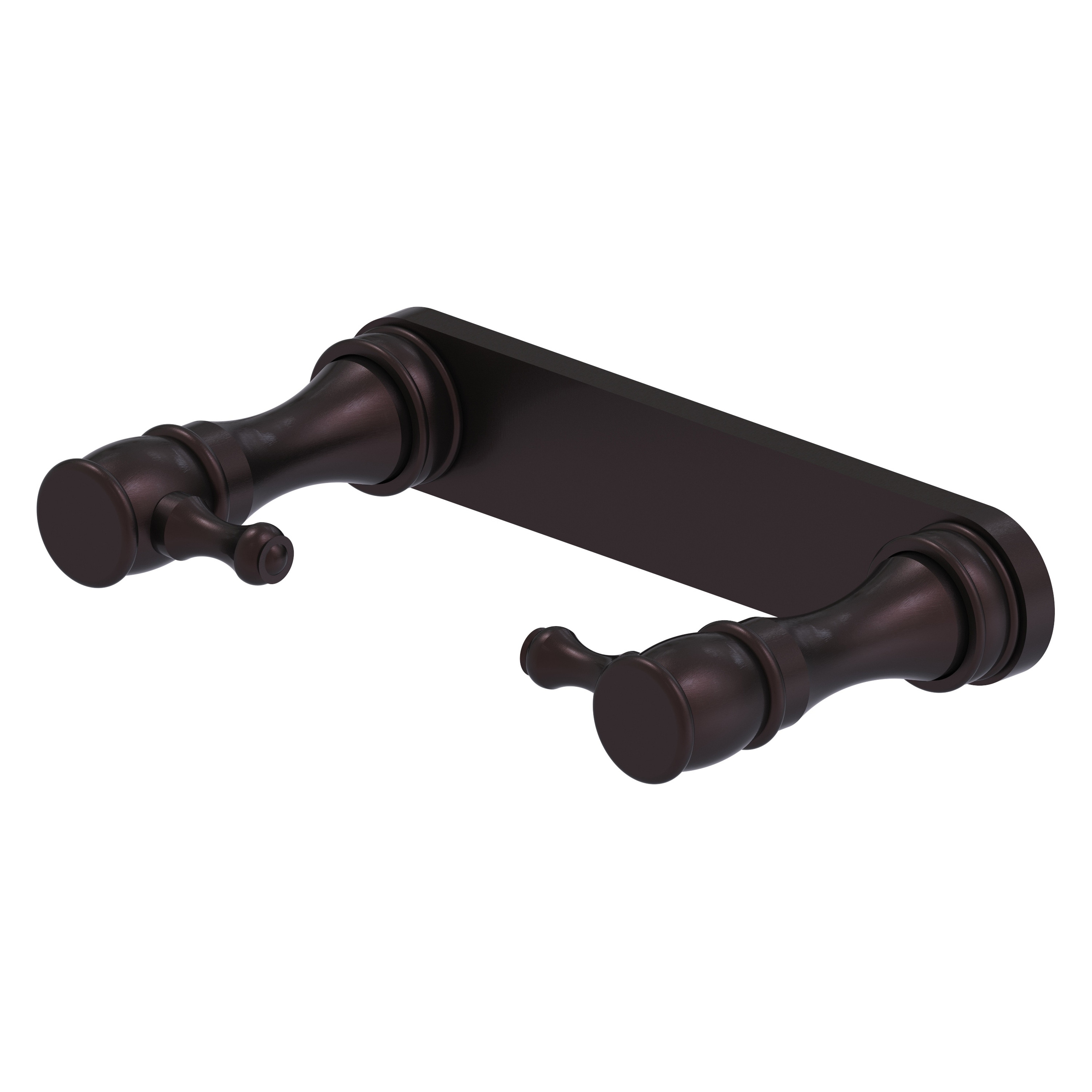 Allied Brass GI-24R-ABZ Antique Bronze Wall mount Pivot Toilet Paper Holder 1 -Rolls with Storage