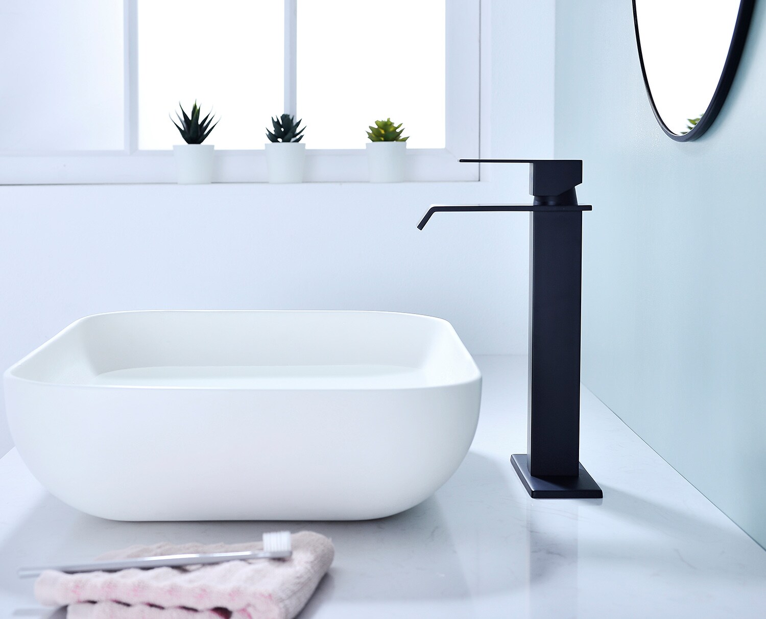 LUCKY ONE LO-TH1028HMB3P Lavatory-Faucets - View #10