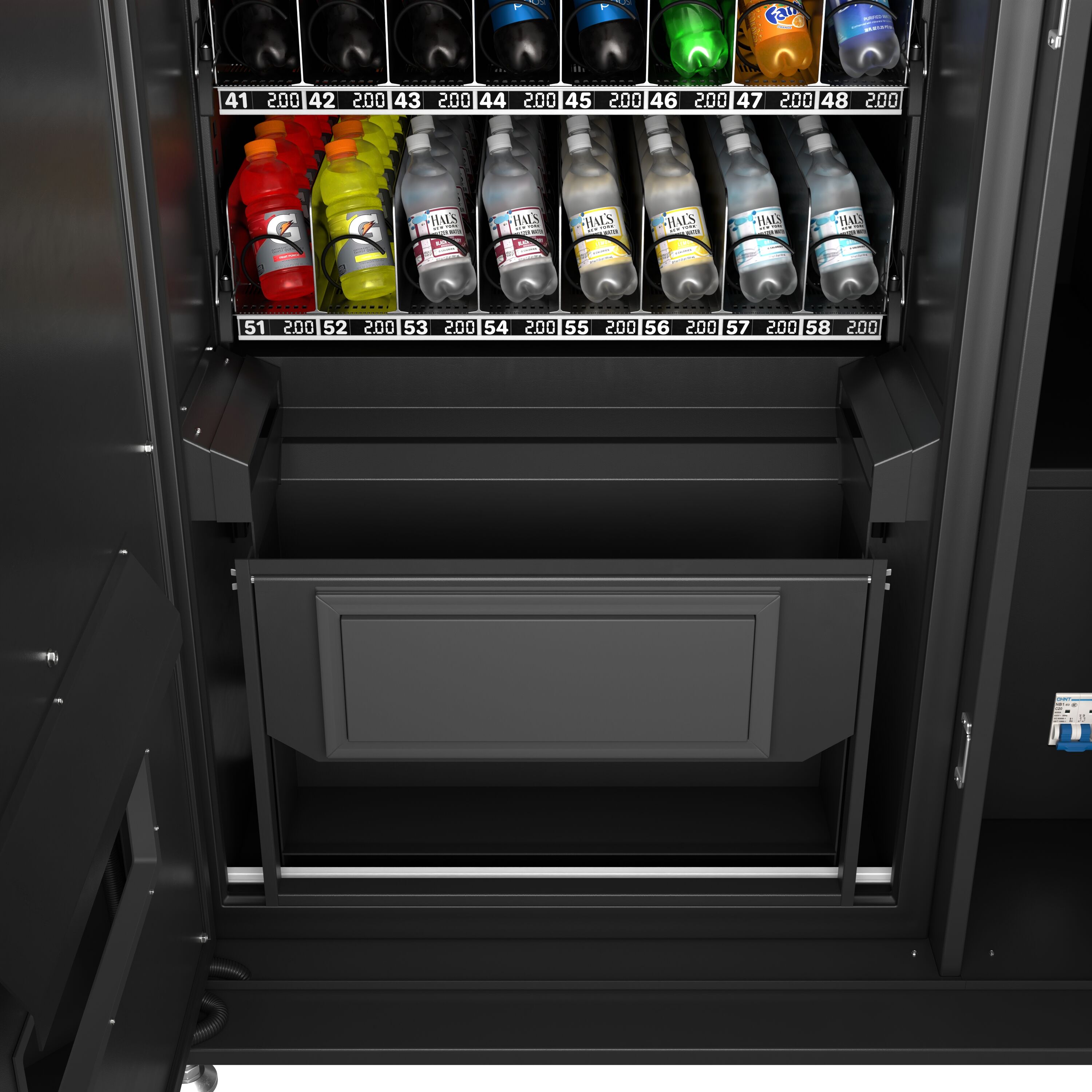 KoolMore LOW-KM-VMRWT-48BCR Commercial-Refrigerators - View #9