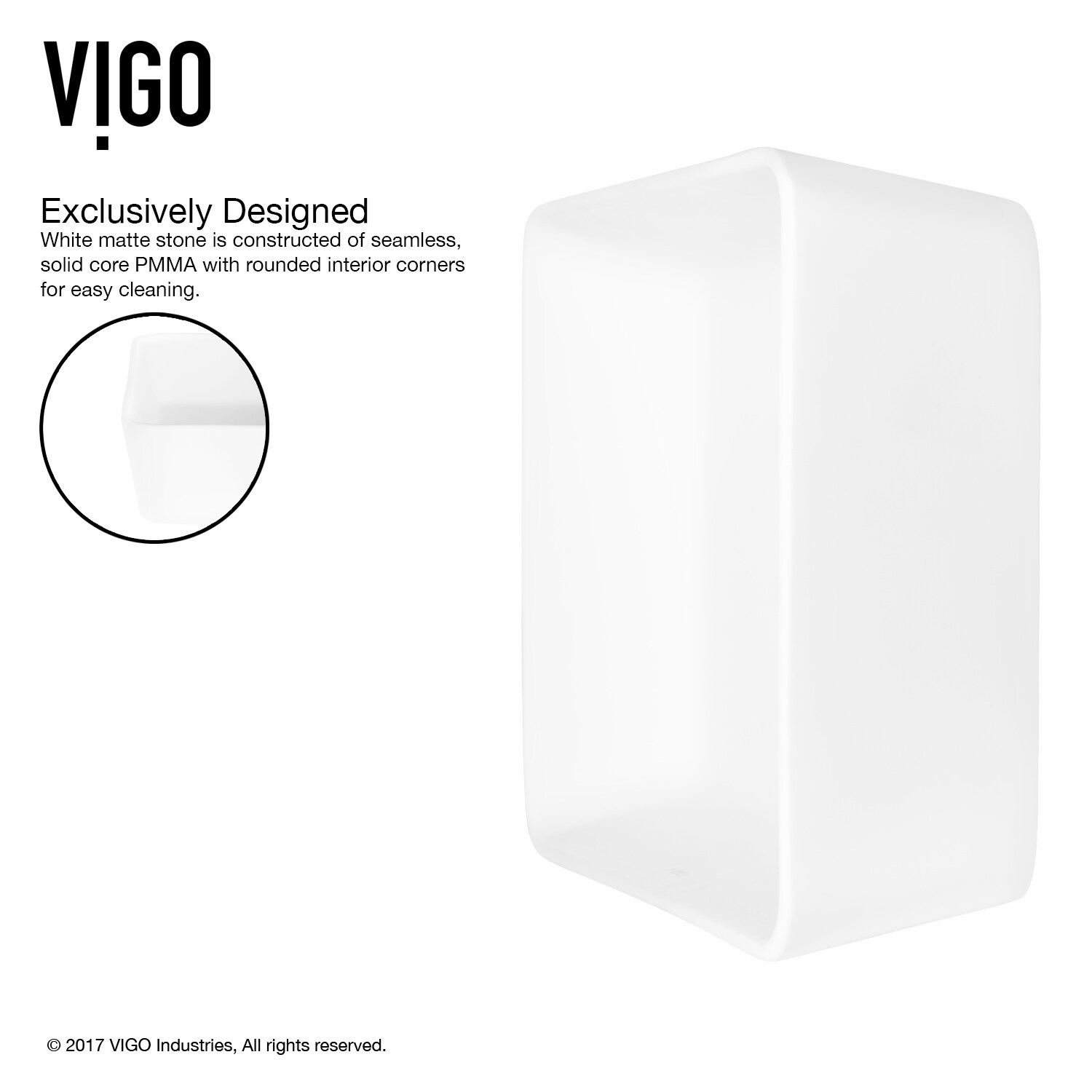 VIGO VGT1085MW Bath-Sink - View #7