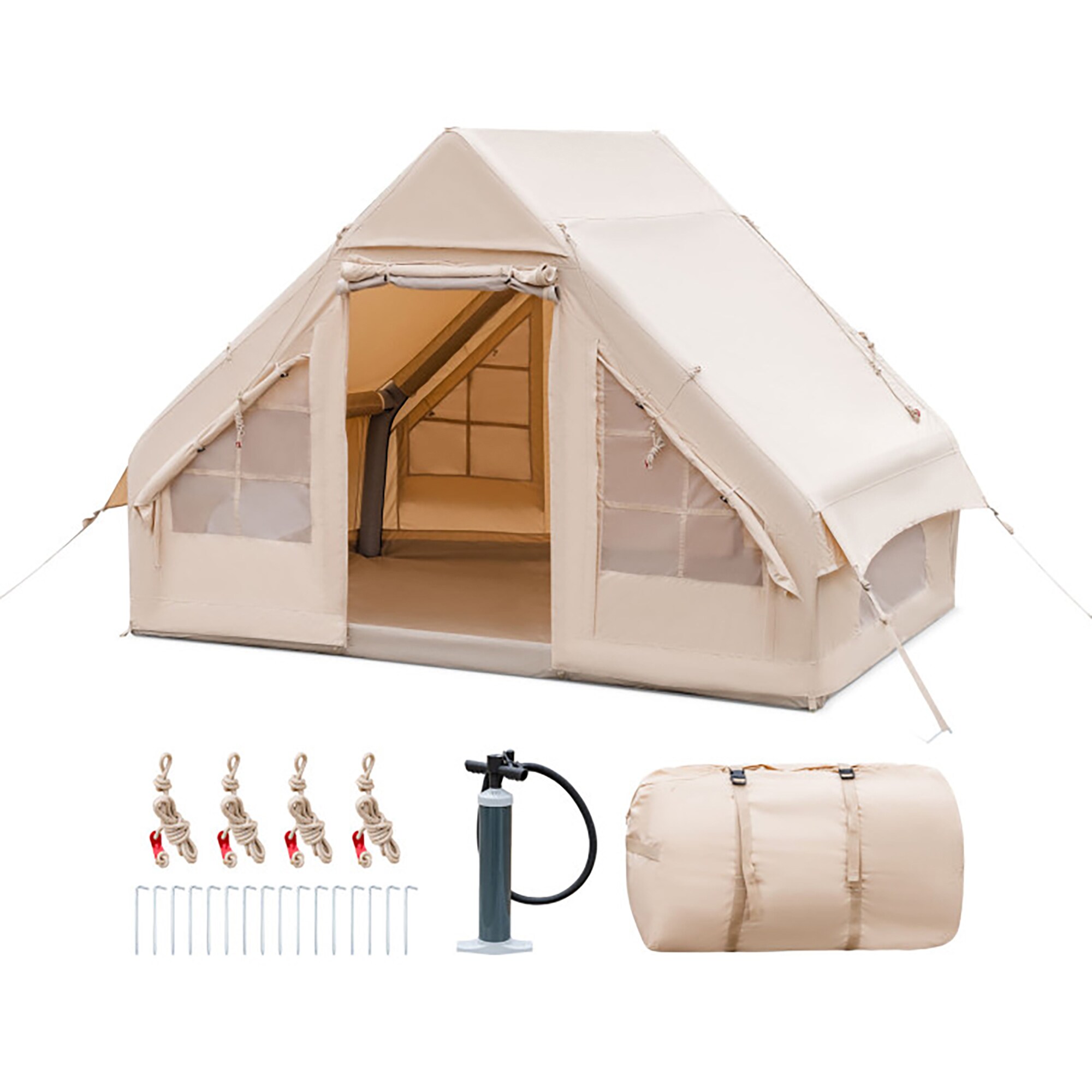 CASAINC CA015G-A 9-ft x 6-ft Beige Rectangle Semi-permanent Soft top Roof