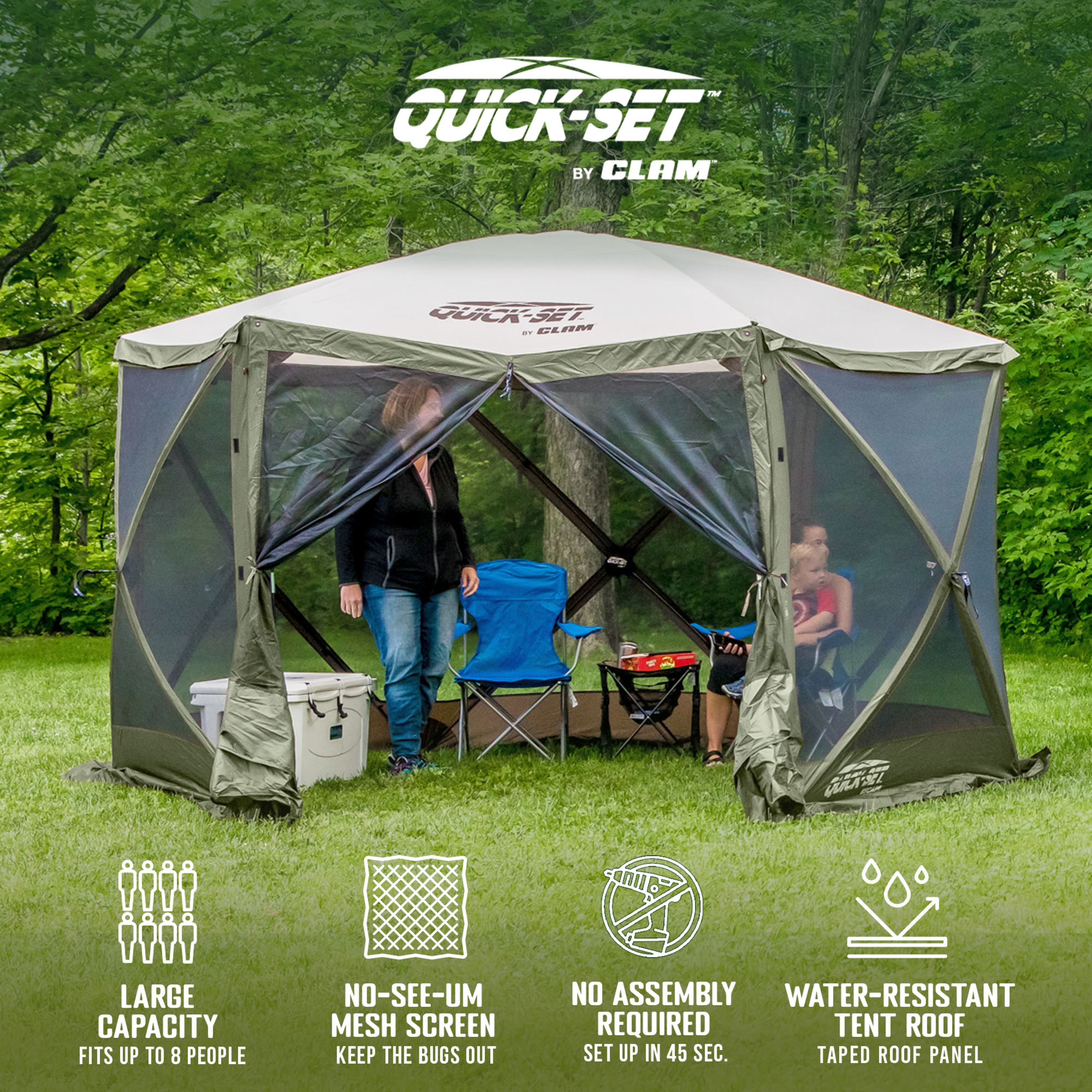 Clam Outdoors 399155 Canopies-Sl - View #4