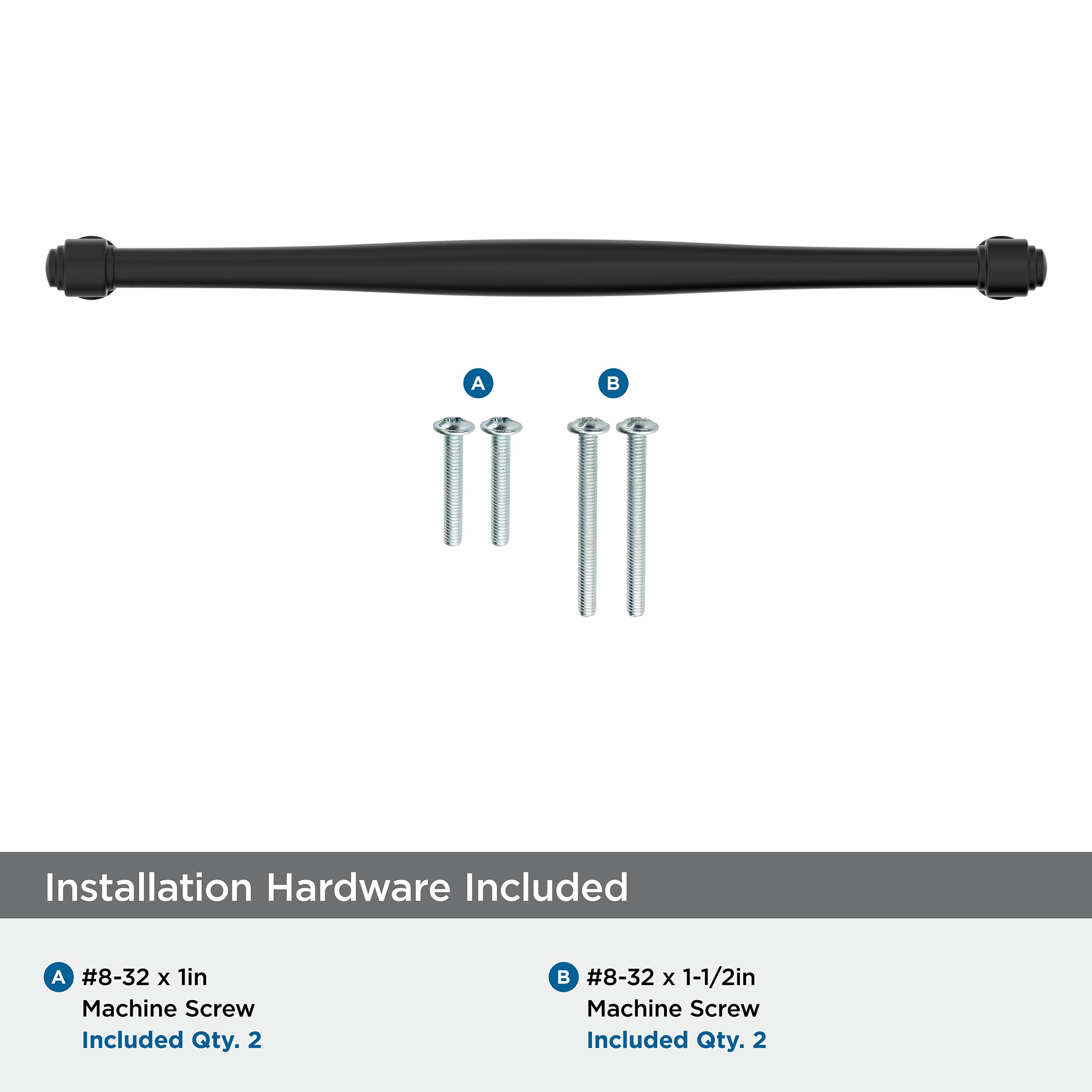 Amerock BP37727MB Cabinet-Pulls - View #3