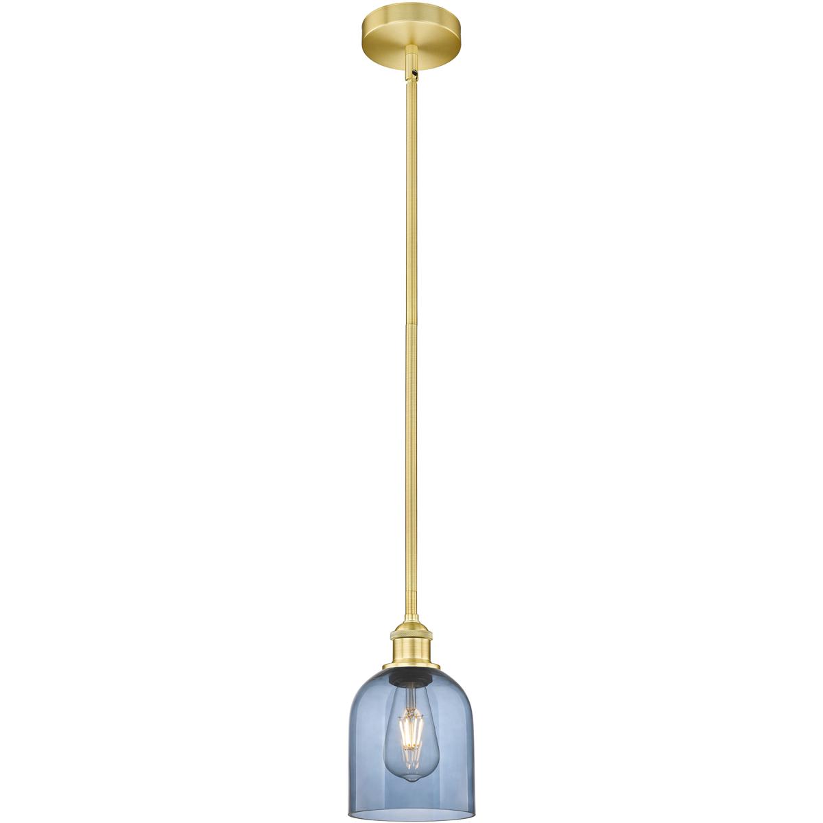 Innovations Lighting -  616-1S-SG-G558-6BL Edison Bella Mini Pendant Satin Gold