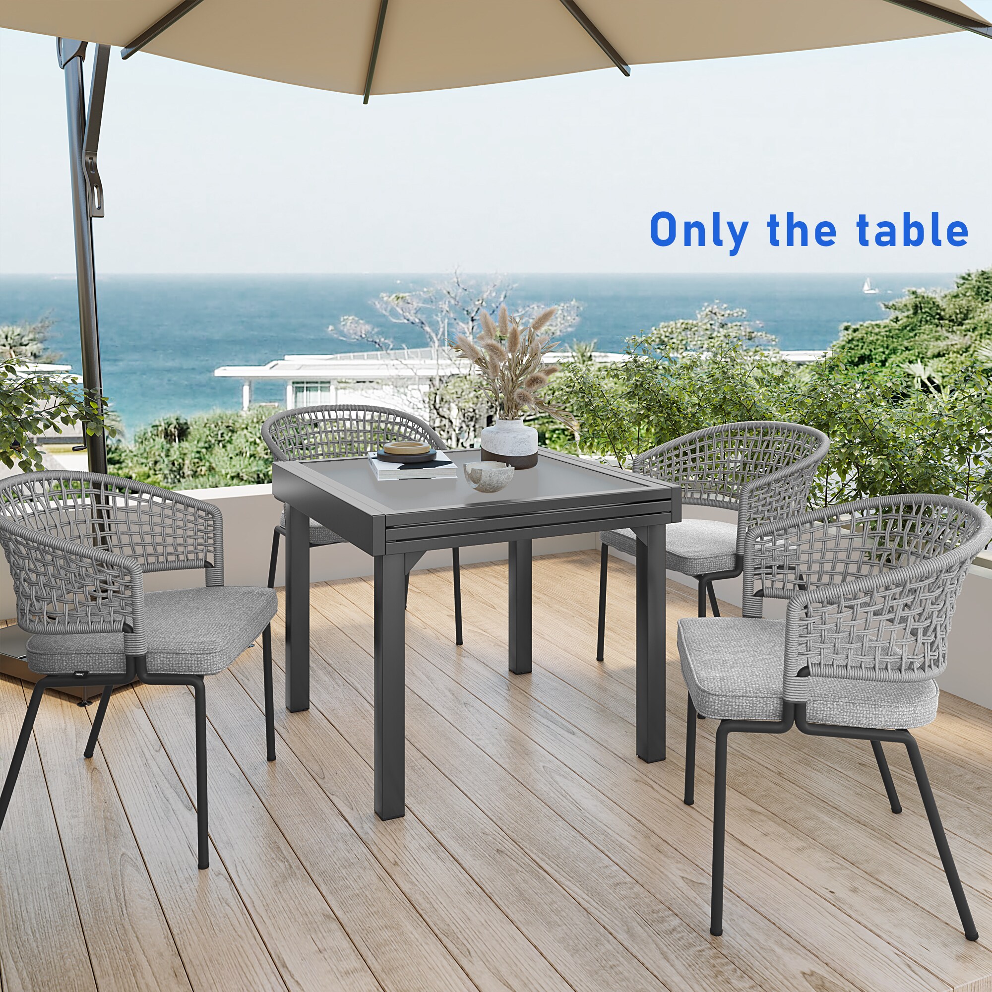 Pellebant PB-TB010LGY Patio-Tables - View #6