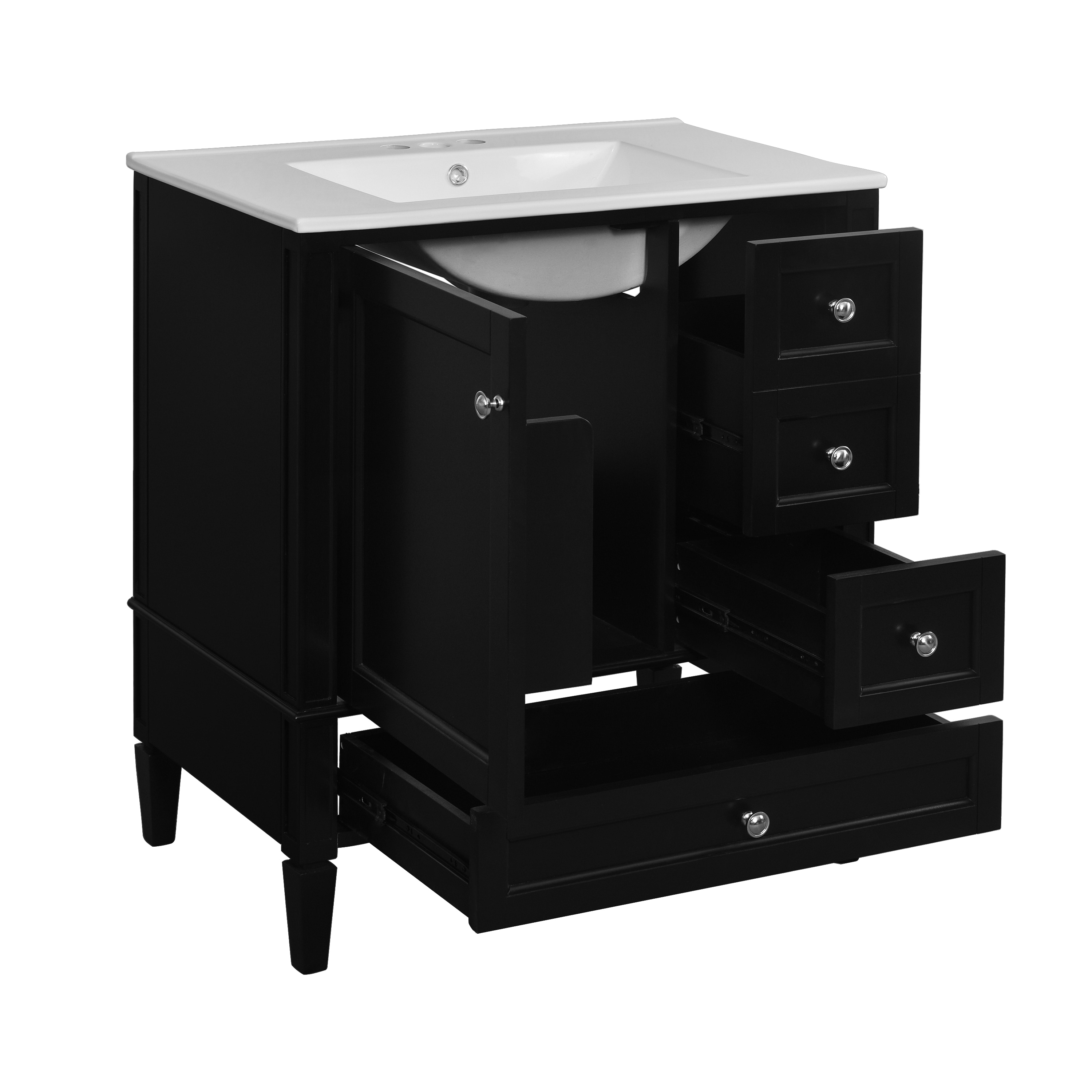ModernLuxe L3P-N710P247499B Bath-Vanity-Combo - View #10