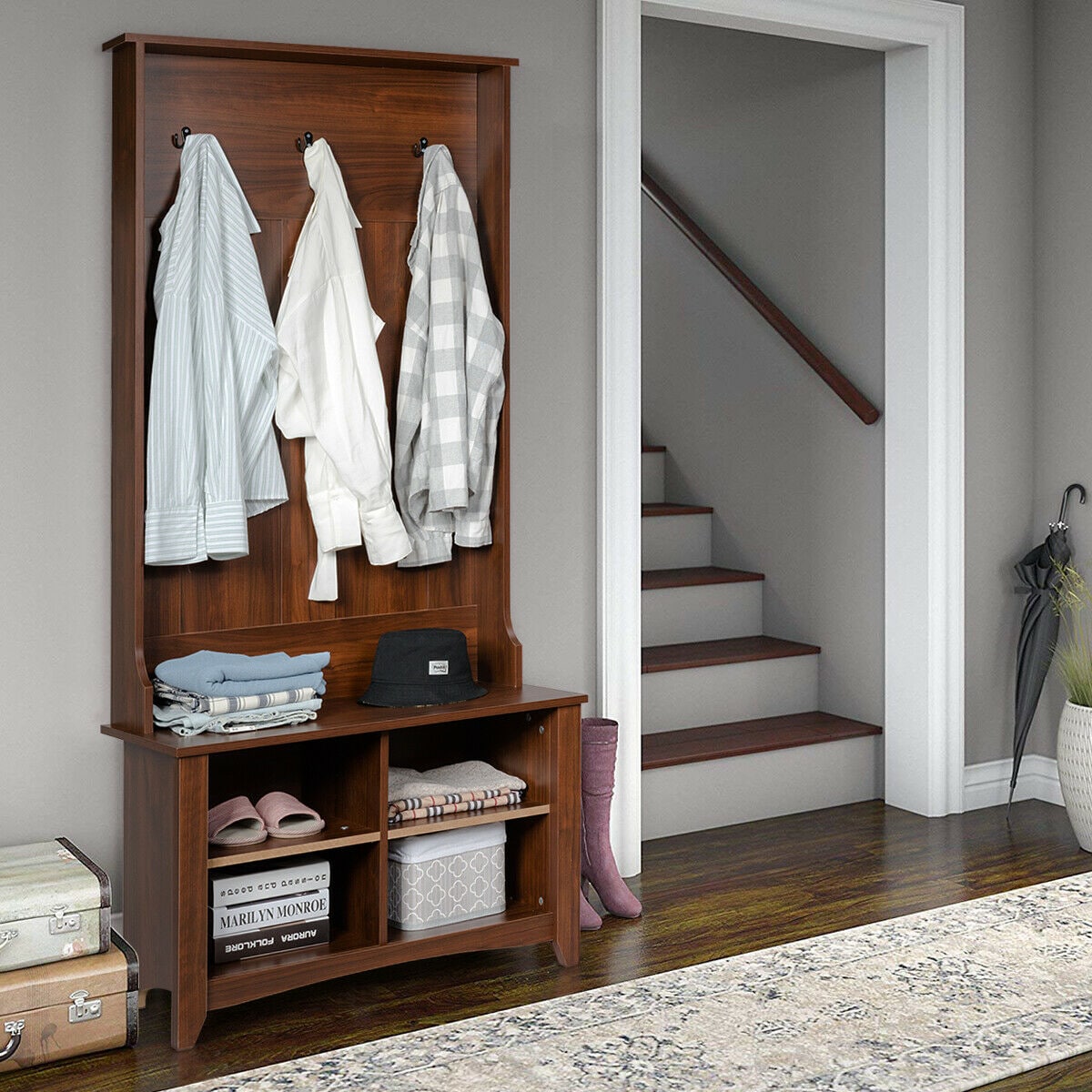 Costway GYM03687 Coatrack-Stands-Pedestals - View #9