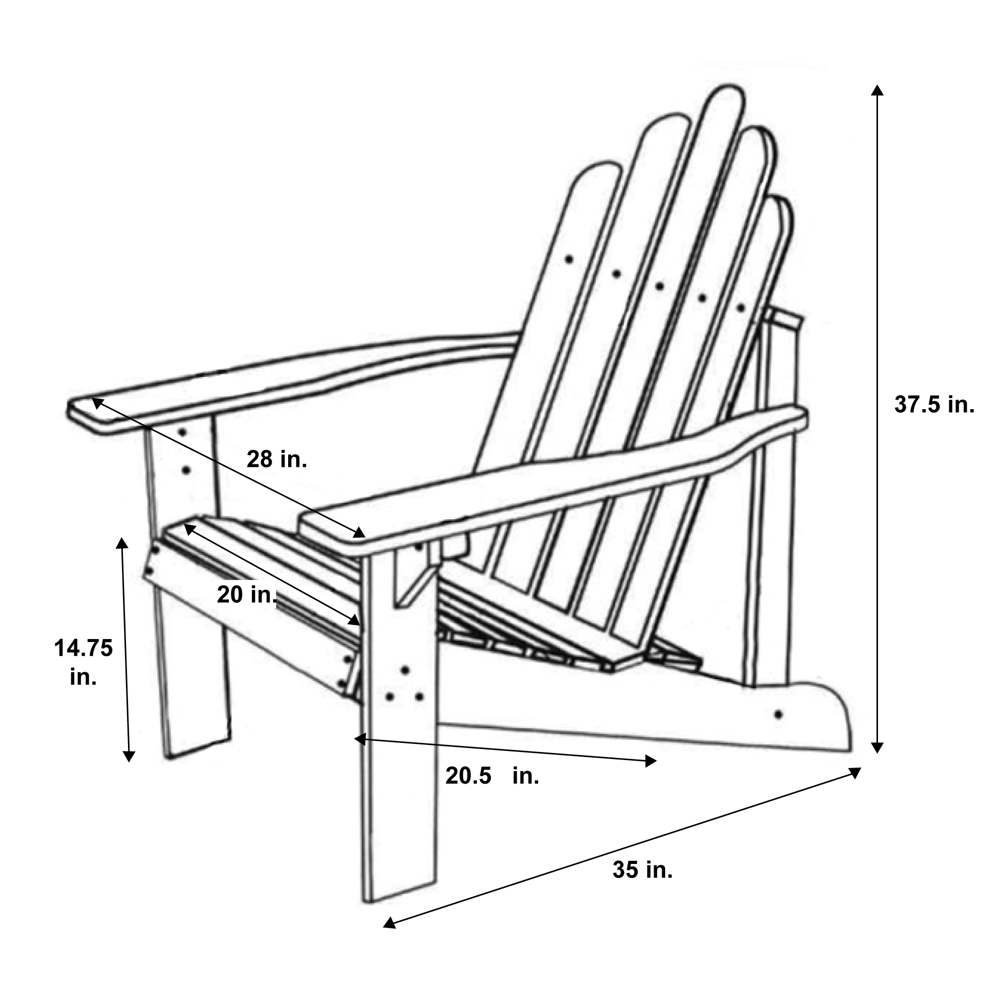 Shine Company 4618BB Patio-Chairs - View #9