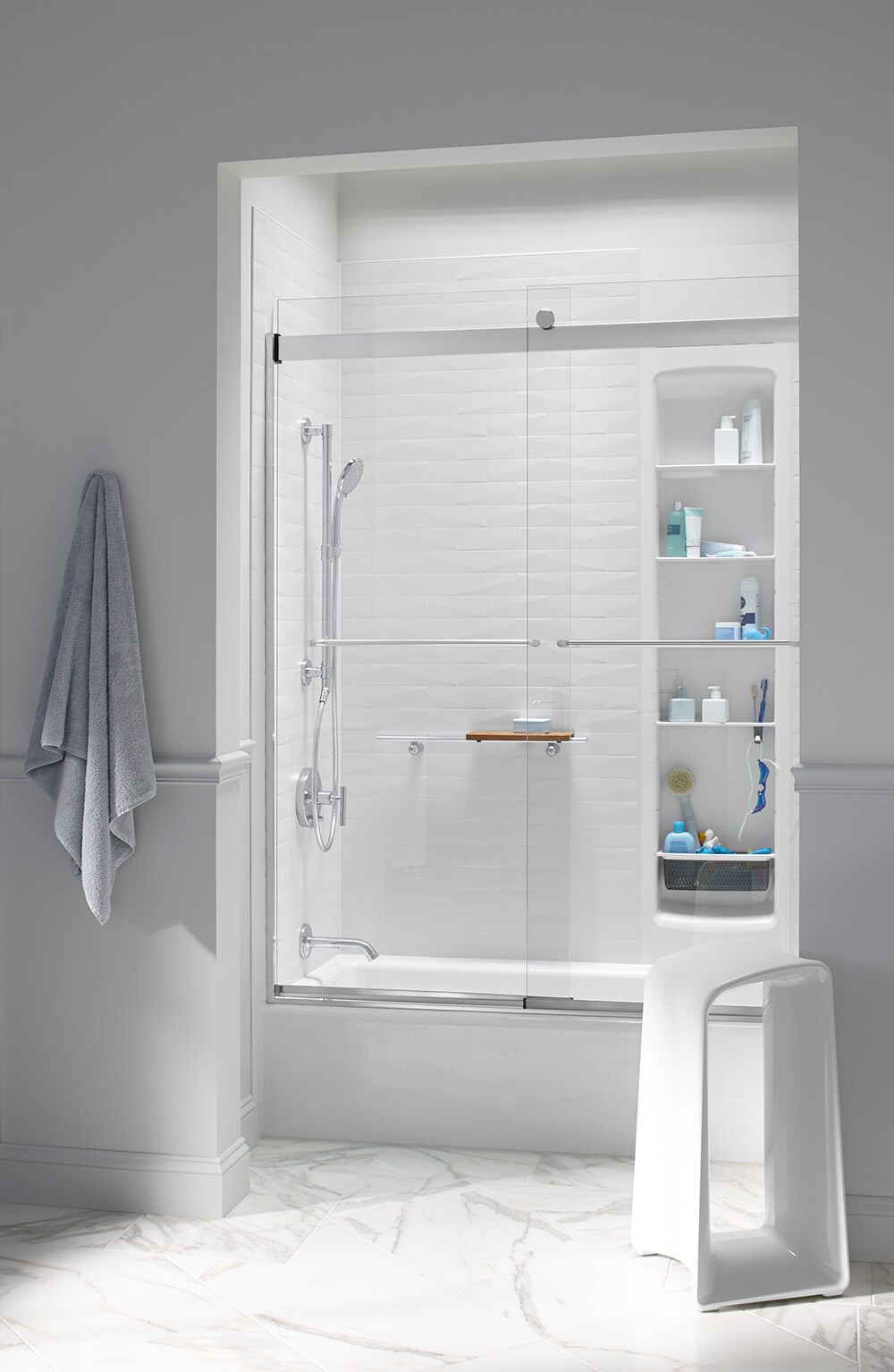 Kohler shower bench online seat