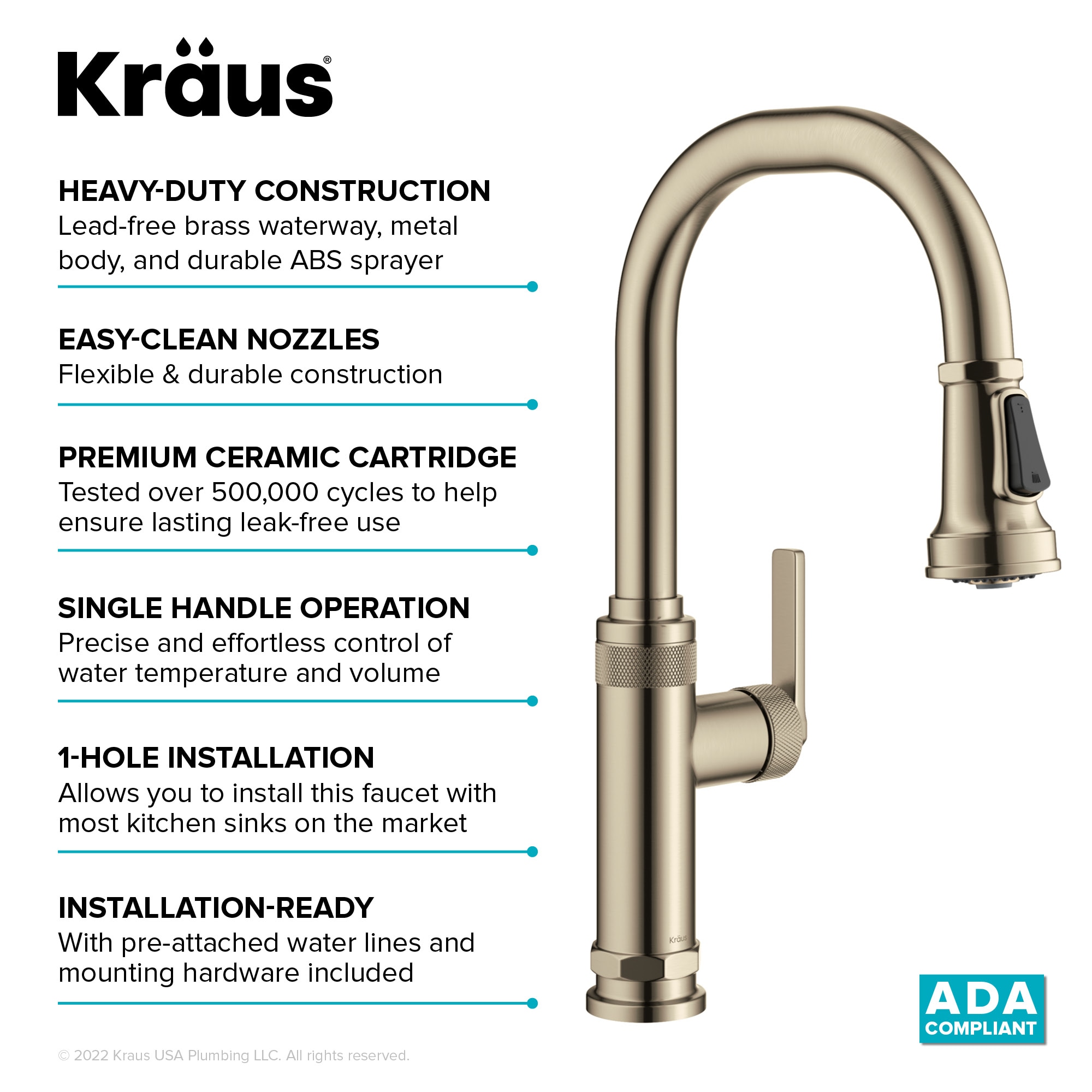 Kraus KPF-4102SFACB Kitchen-Faucets - View #13