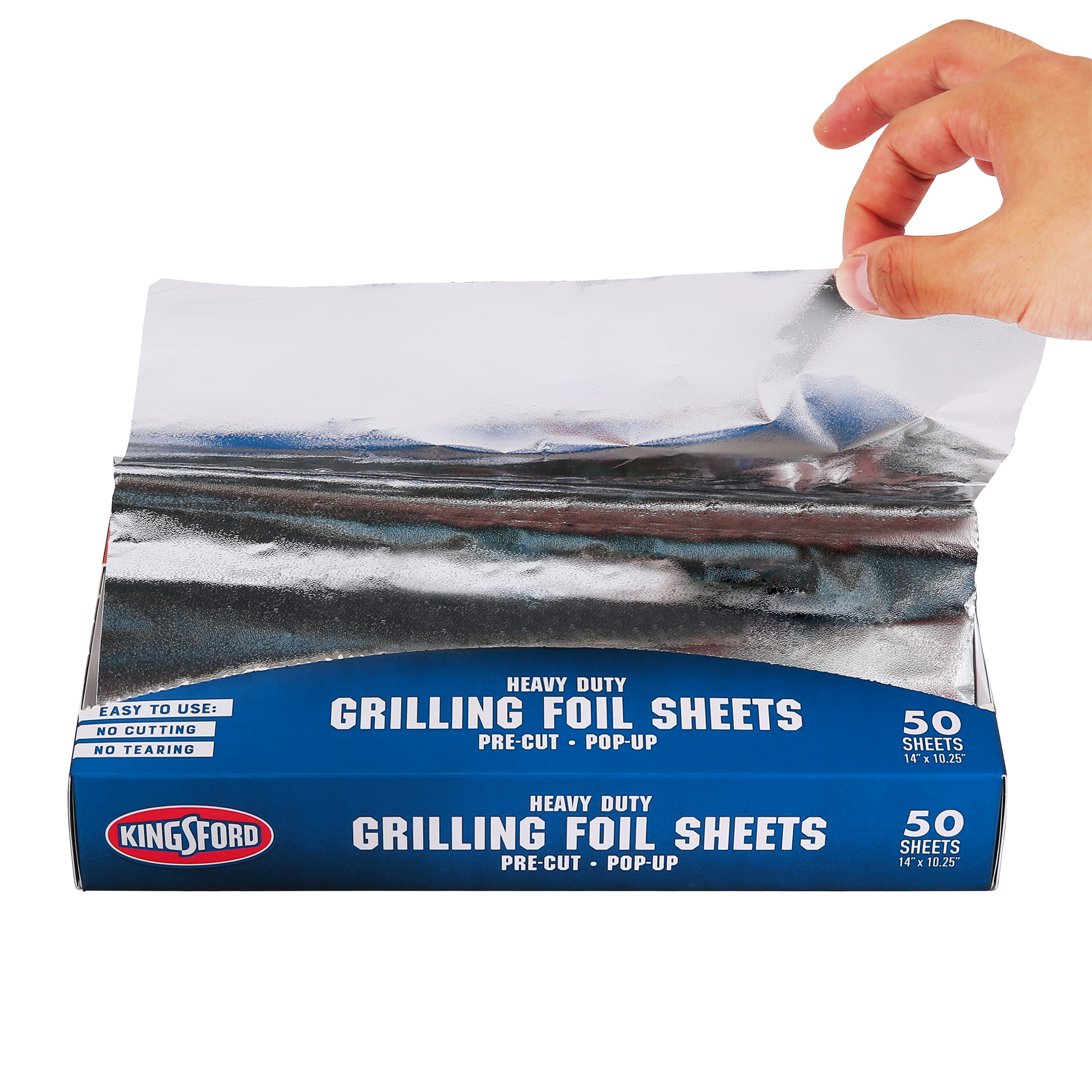 Aluminum Foil - Foil Wrapping Paper - Non-Stick Tin Foil - Large Aluminum Foil Sheets - Tin Foil for Leftovers, Grilling, Baking, and Cooking, 16/32/