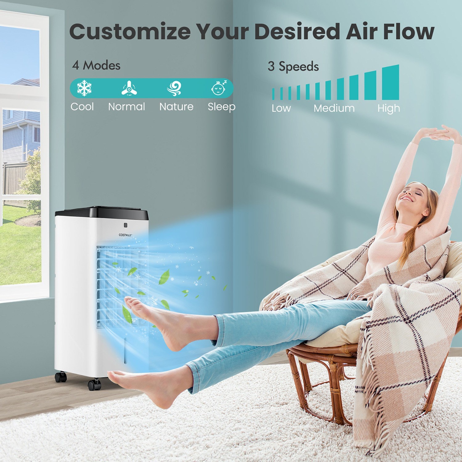 Costway CSHY005068 Portable-Air-Conditioners - View #3