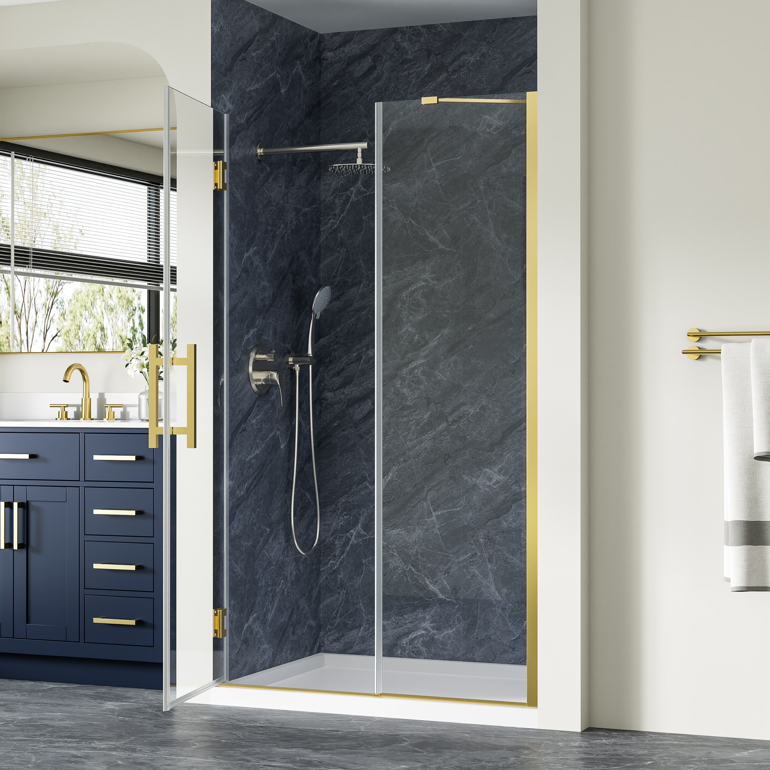 Forclover FLW-DP43BG Shower-Doors - View #3