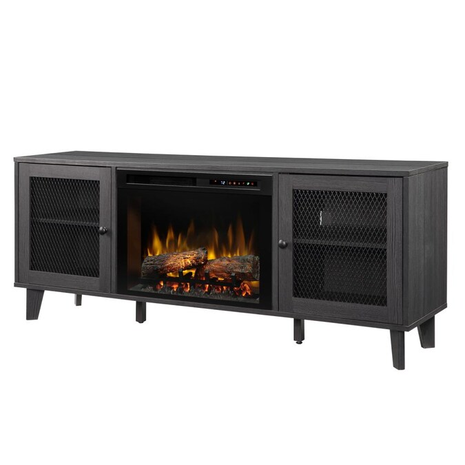Dimplex 65 In W Wrought Iron Fan Forced, Dimplex Corner Electric Fireplace Tv Stand