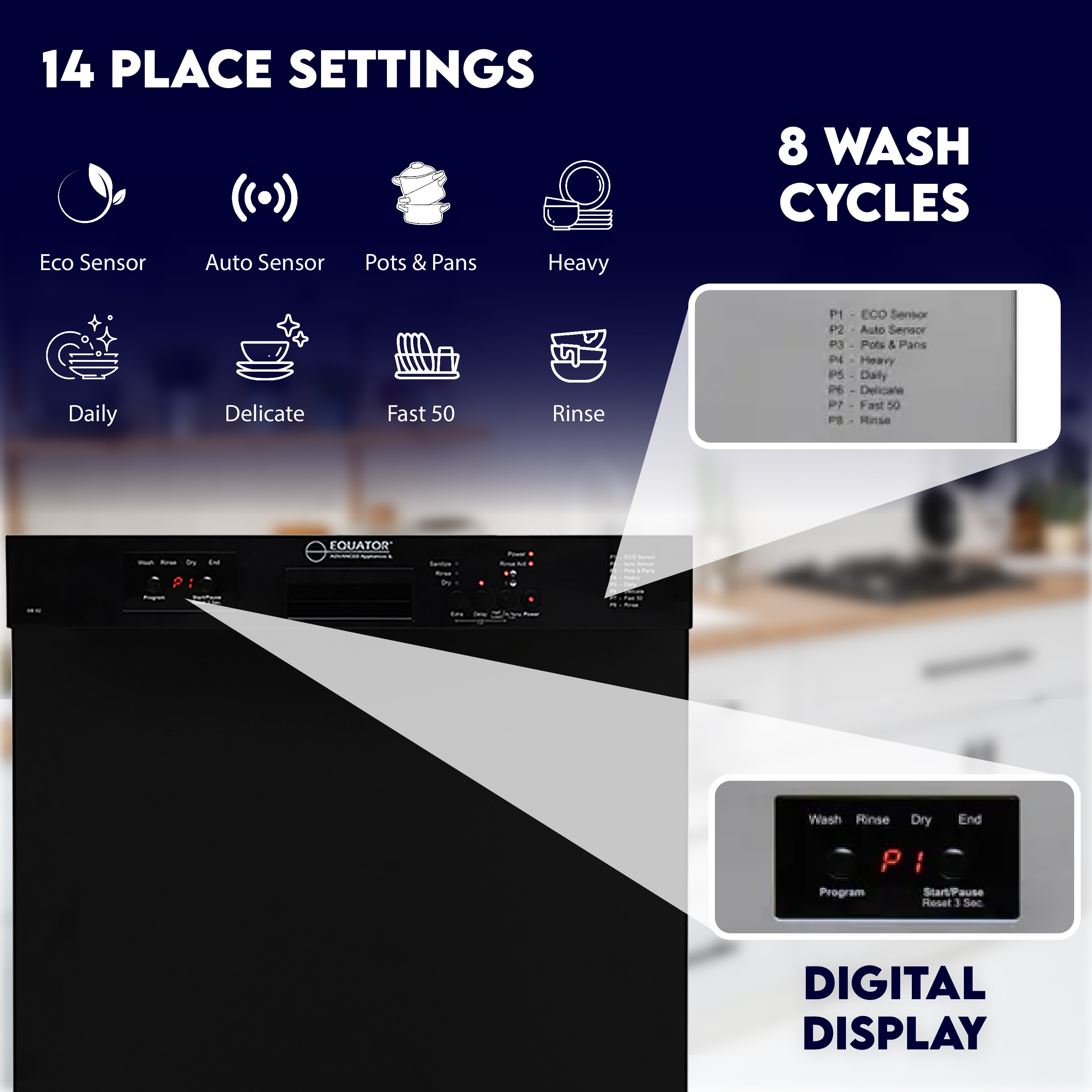 Equator Advanced Appliances BB 82 Builtin-Dish - View #21