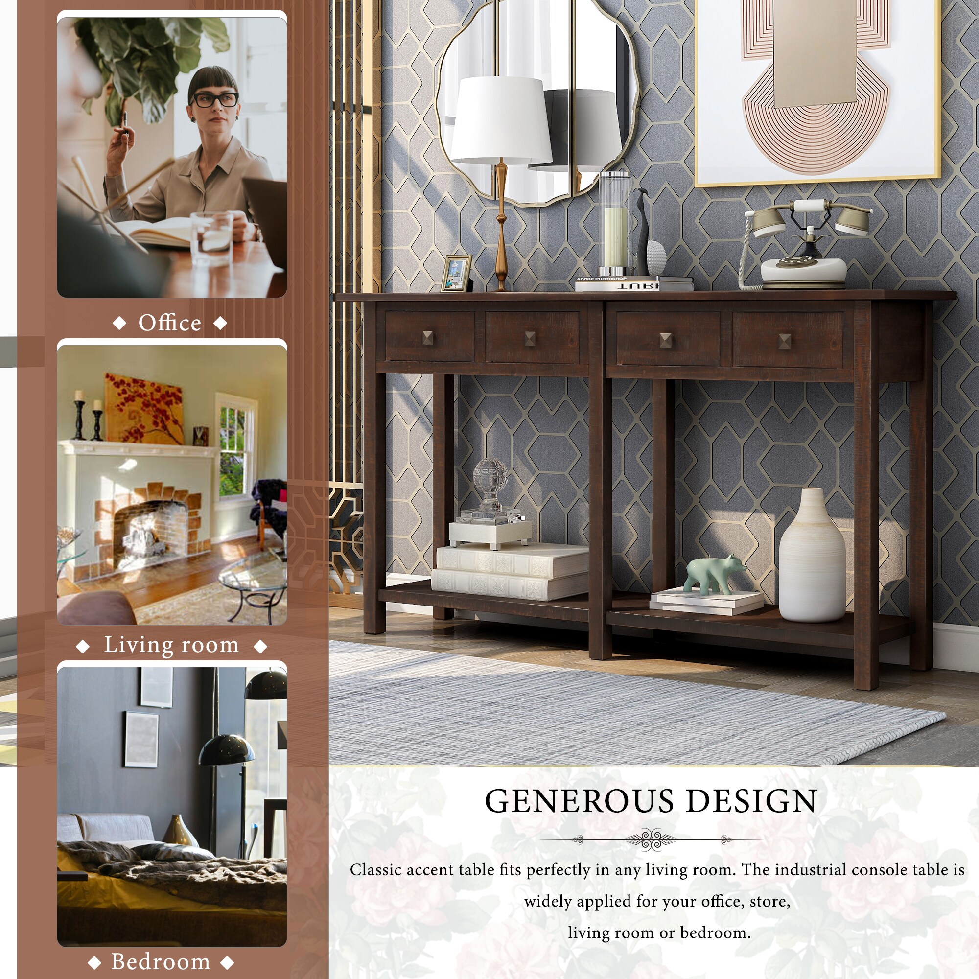AHIOU HOME ZAAH-CT192012P Console-Sofa-Tables - View #7
