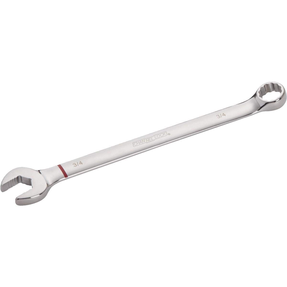 CHANNELLOCK  Combination Wrench 308110 - Polished Alloy Steel Mechanical - Metric/Inch