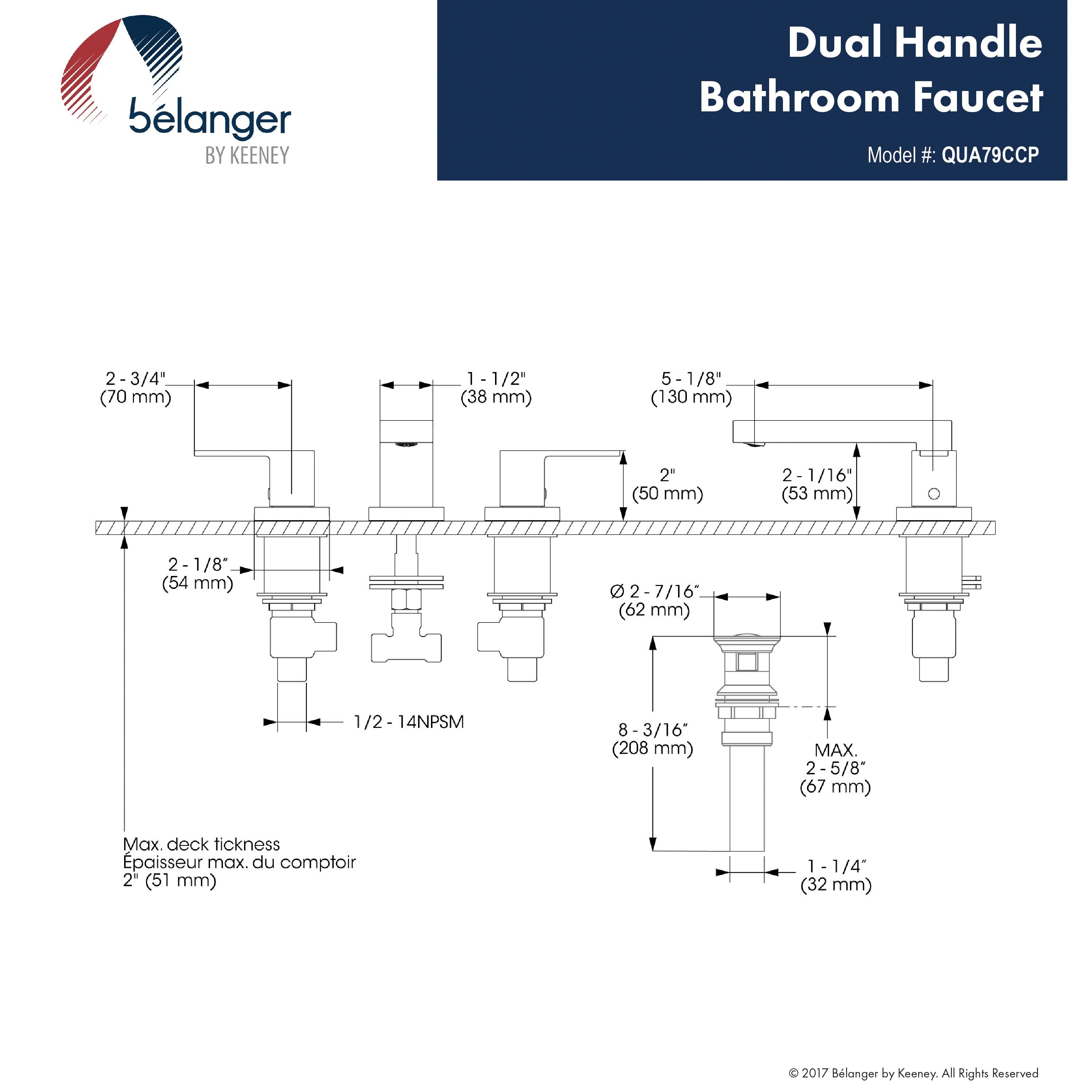 Belanger QUA79CCP Lavatory-Faucets - View #8