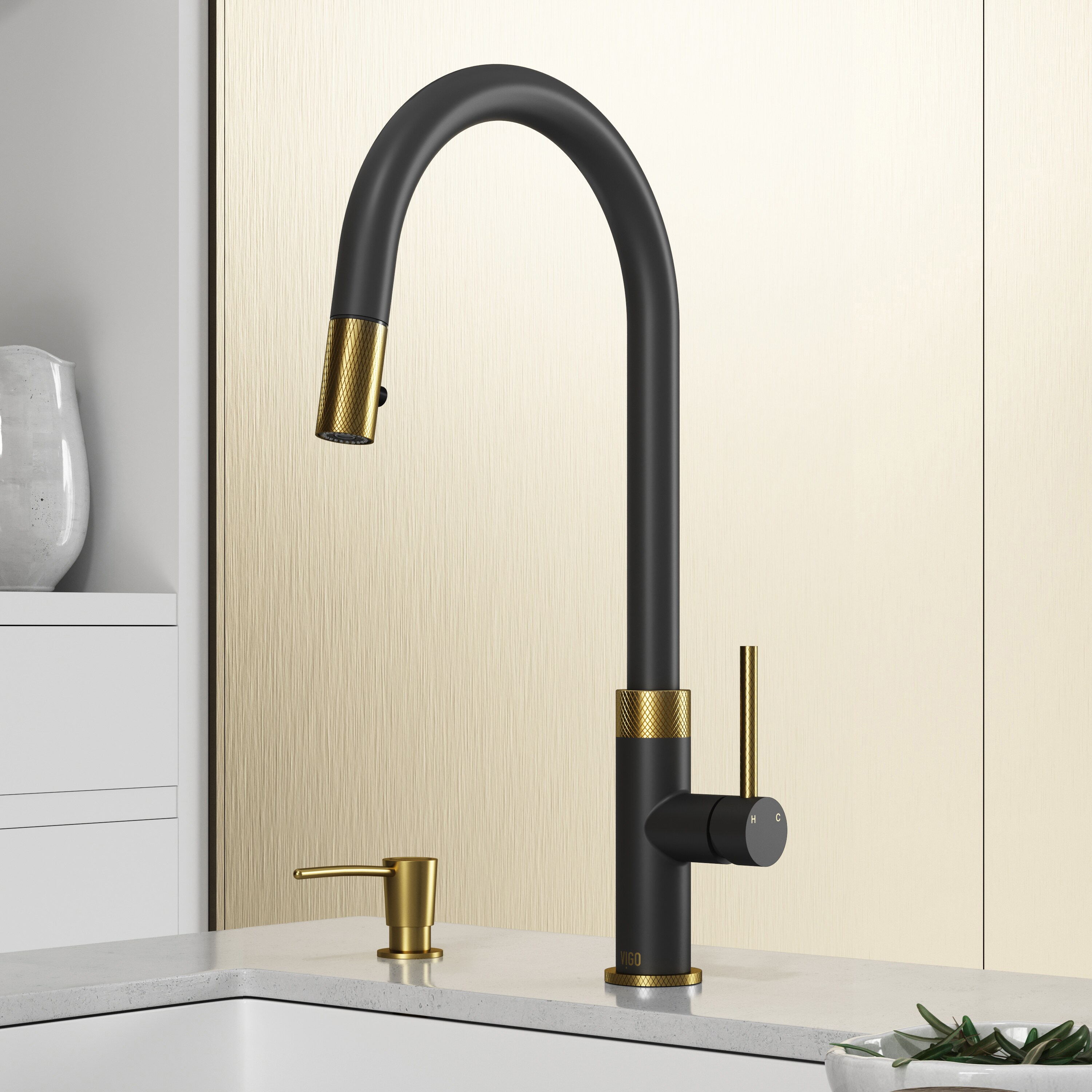 VIGO VG02033MGMBK2 Kitchen-Faucets - View #2