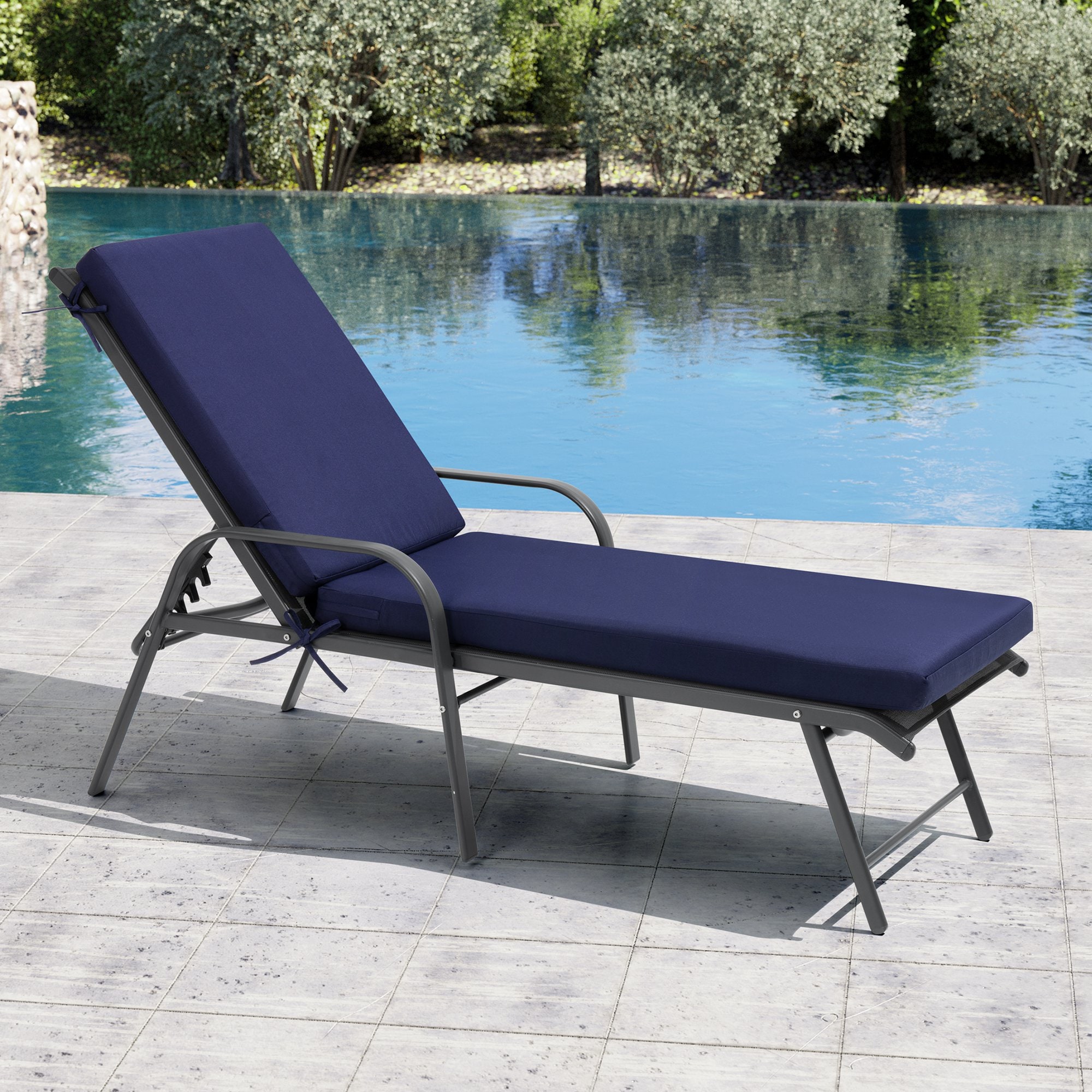 CloudFly CL-CU001NAV-2 Patio-Furniture-Cushions - View #9