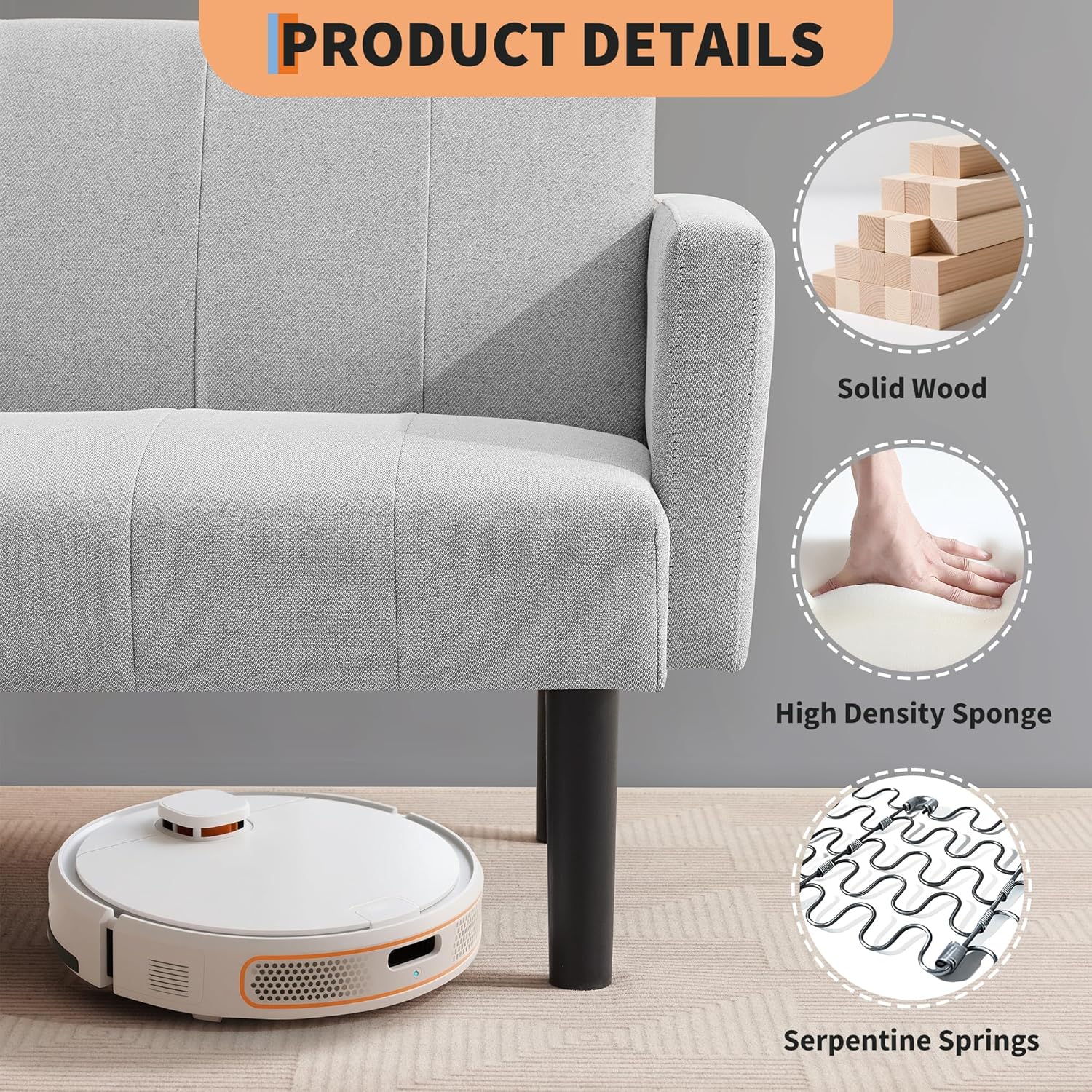 WhizMax PD-PHO-34KTFSRE futons - View #4