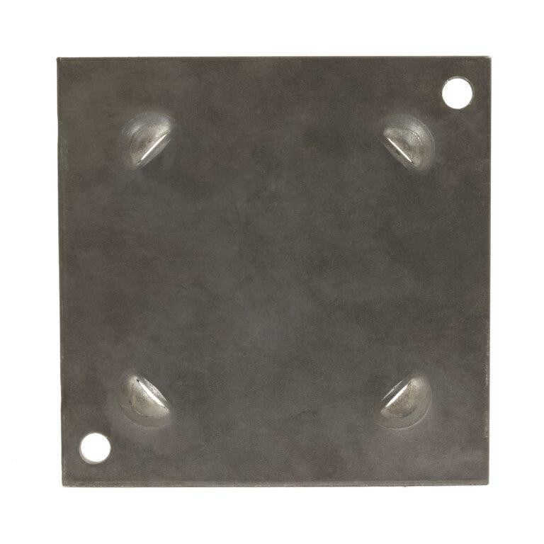  496117 Springfield Plate 5-in x 5-in Steel Column Cap and Base Kit
