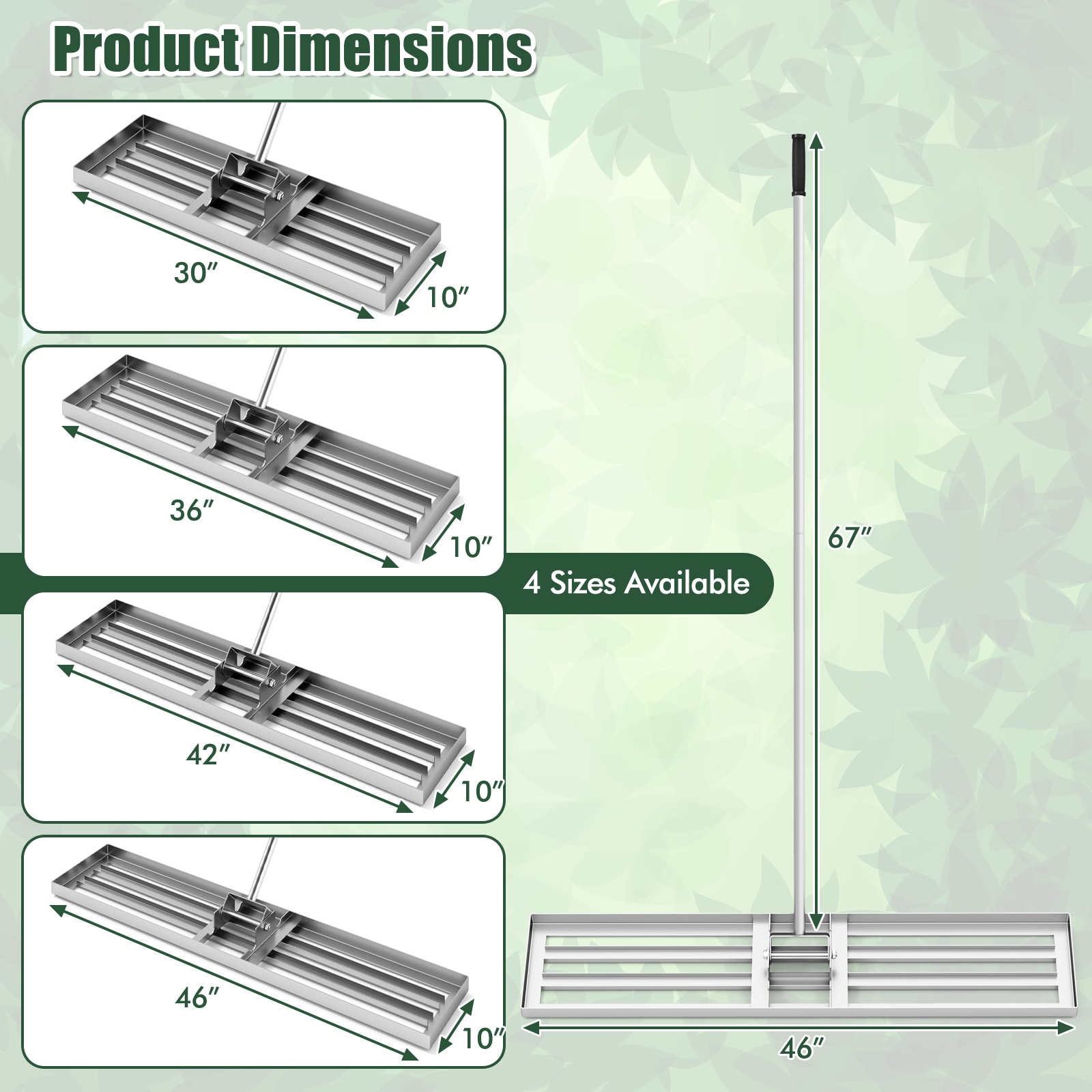 Iseryn NC4395SL Lawn-Leaf-Rakes - View #2