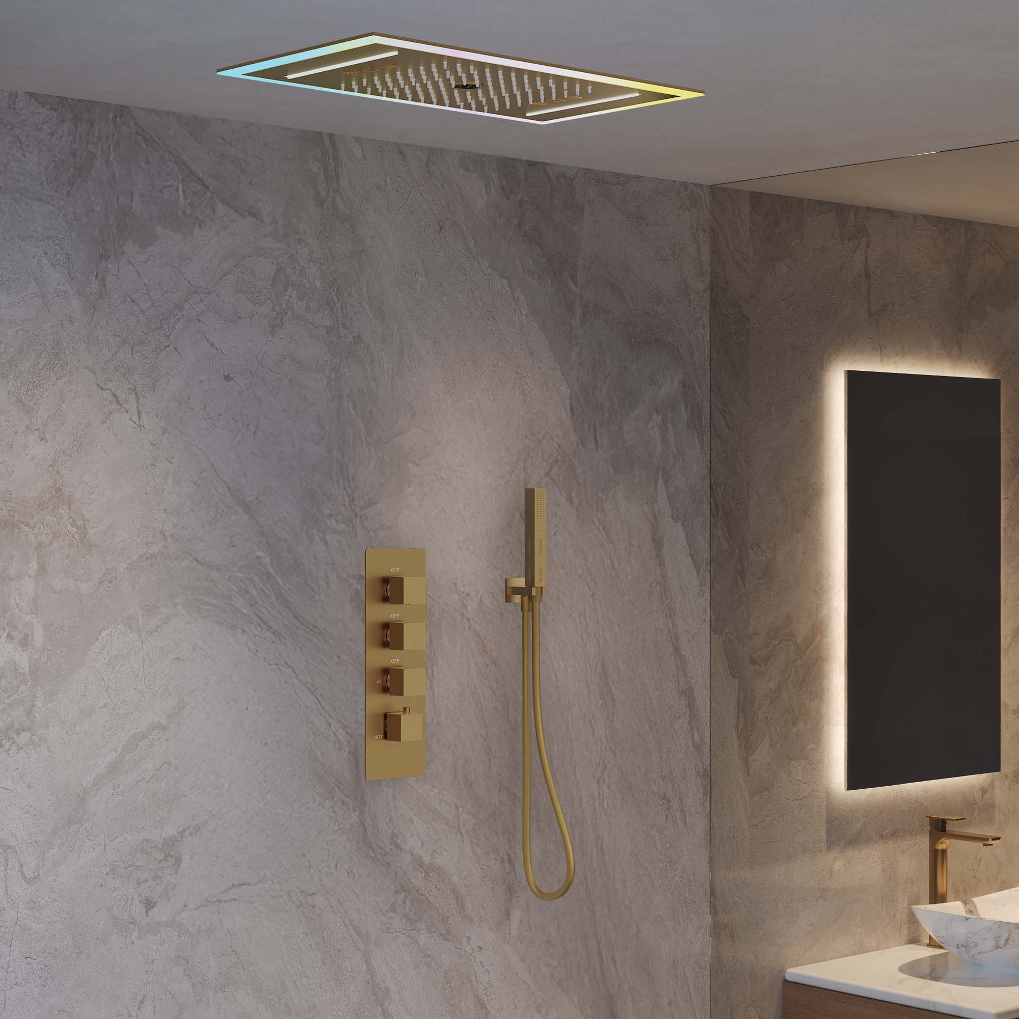 GRANDJOY SGF10GJ-81BG Tub-Shower-Faucets - View #2