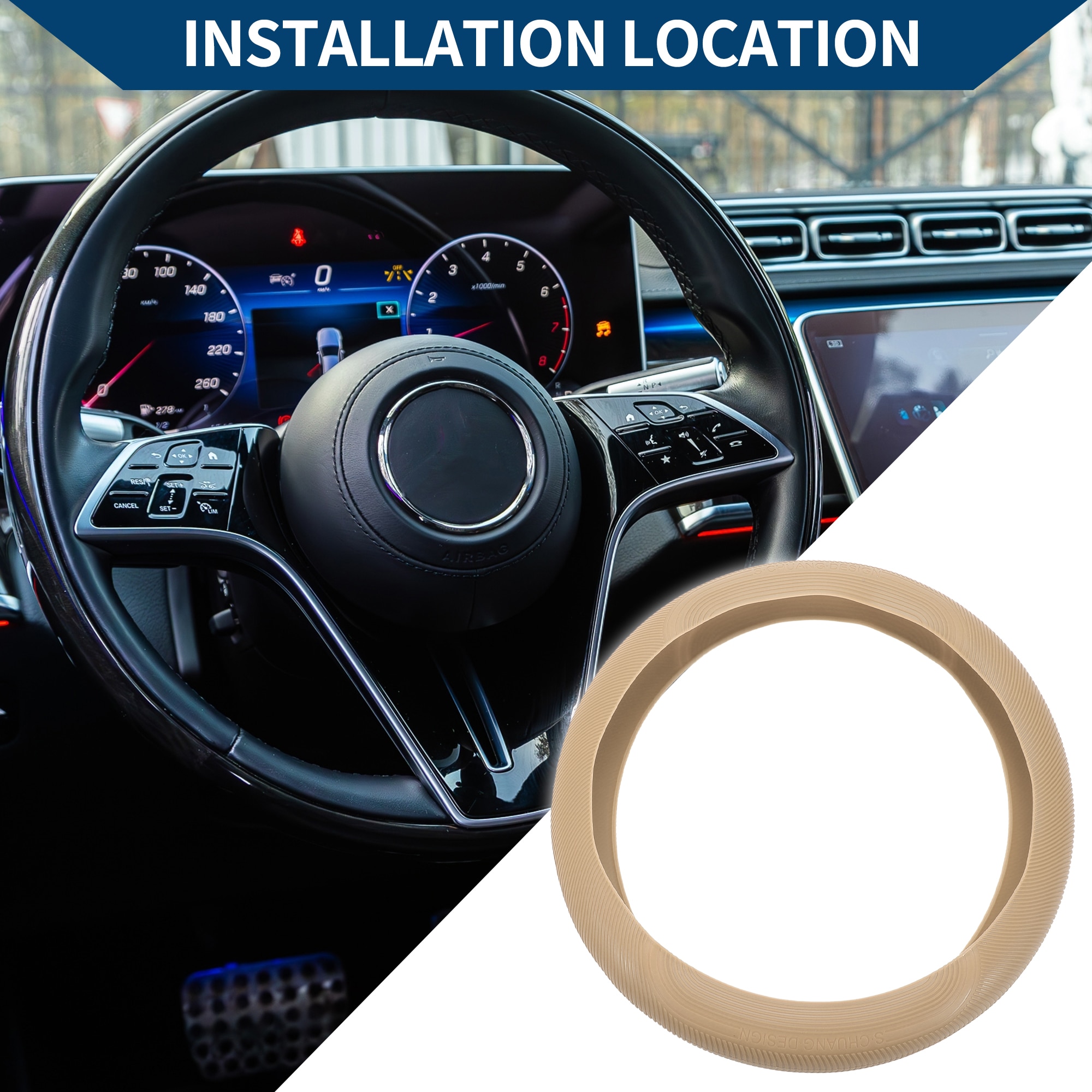 Unique Bargains S25112102UX1436 Interior-Car-Acc - Thumbnail View #3