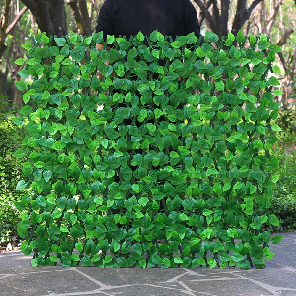 Agfabric APEF33030GL 0.8-in x 130-in x 11.8-in Expandable Plastic Garden Fence Green PVC Border fencing