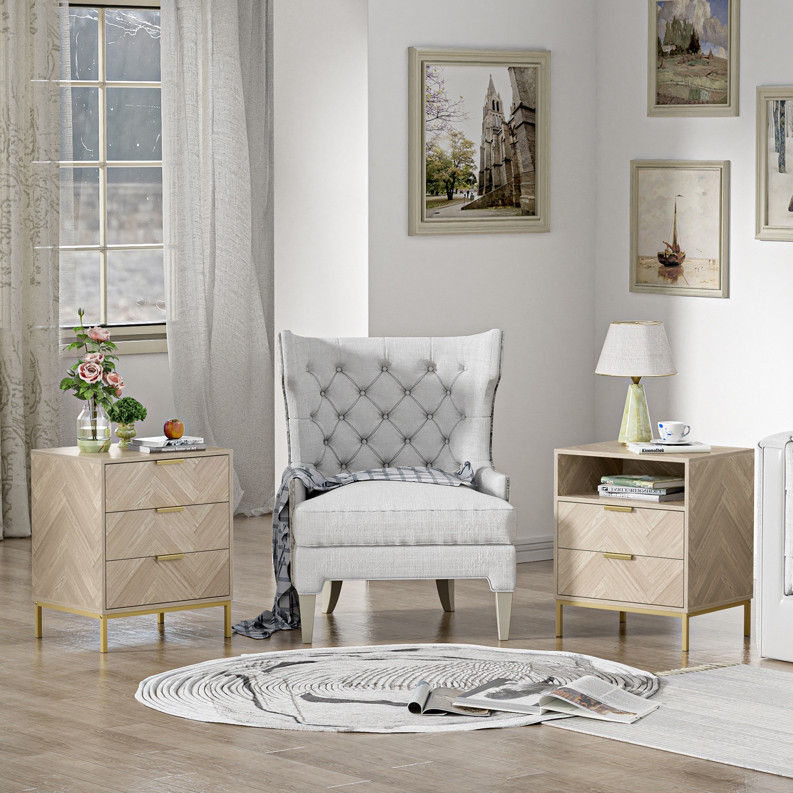 Delarpo H0103 nightstands - View #5