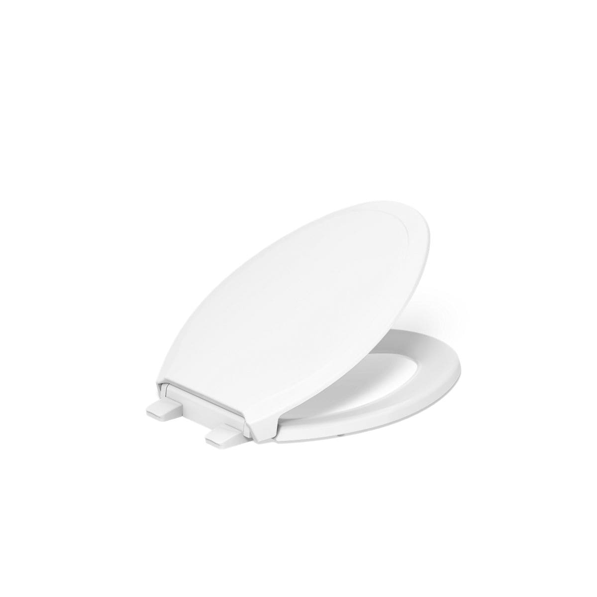KOHLER 4734-RL-0 Plastic White Elongated Soft Close Toilet Seat