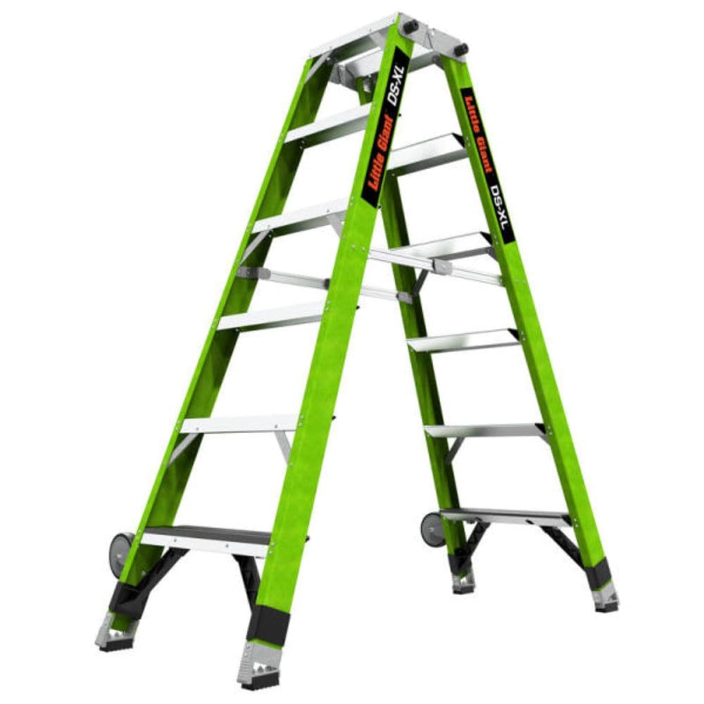 Little Giant Little Giant DS-XL Double-Sided 6-ft type IAA fiberglass step ladder #15786-001