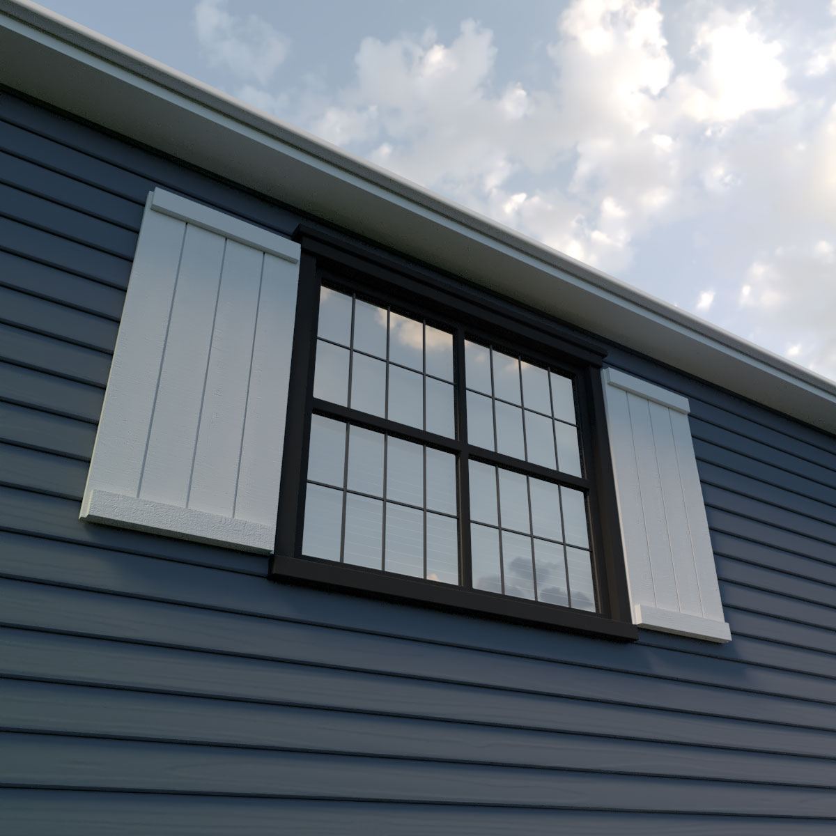 Ekena Millwork SHUBJE22X40RCPR Exterior-Shutters - View #7