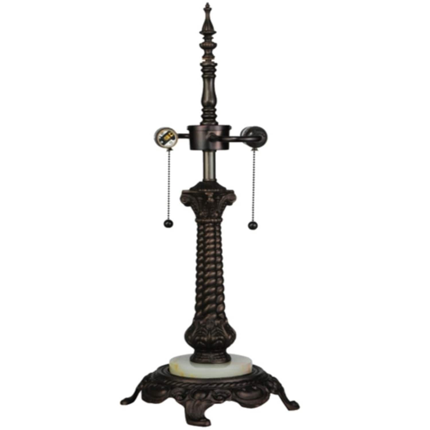 Meyda Tiffany Lighting 18653 26.5 in. High Rope 2 Light Table Base
