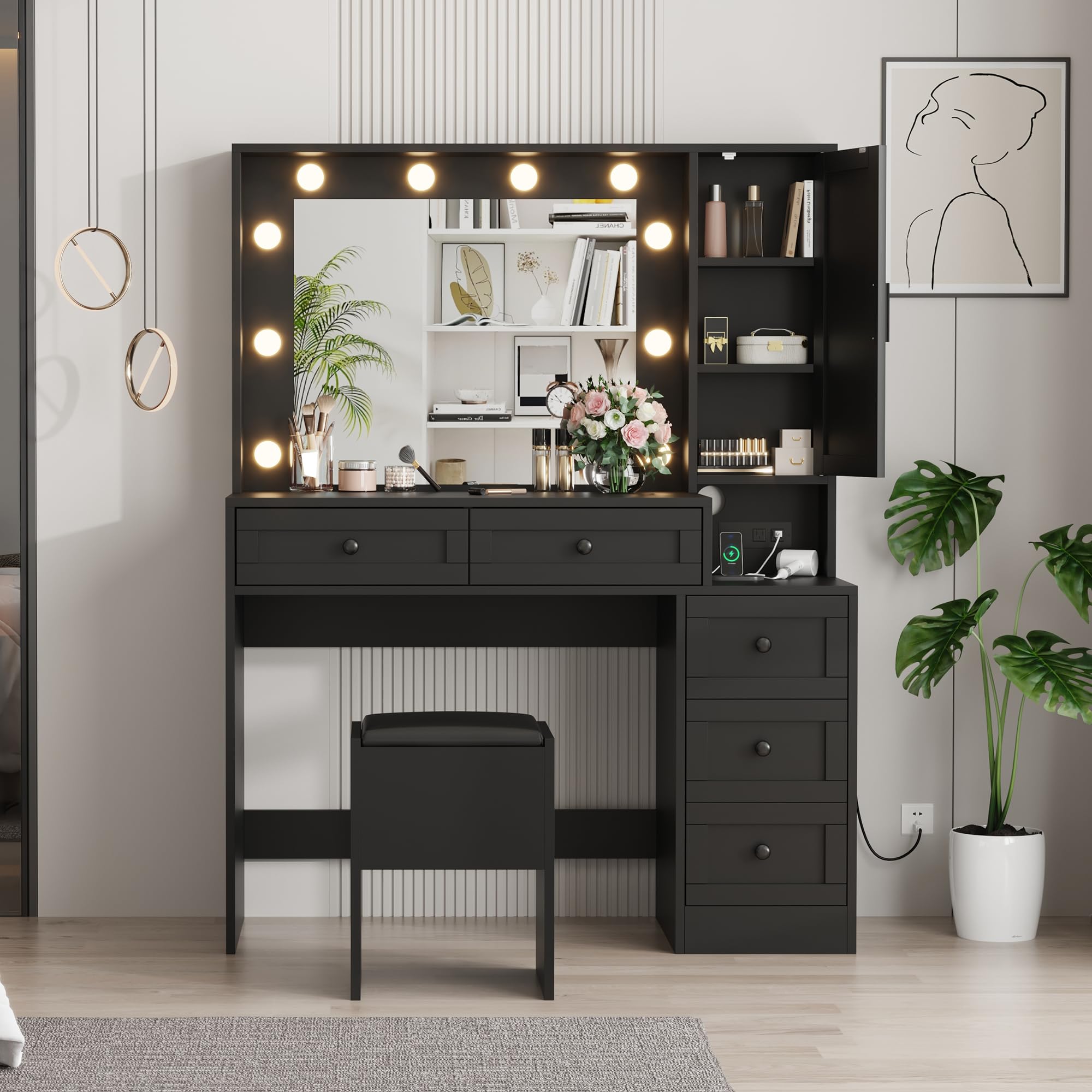 Garvee HHZ-PHO-16HNFDSV Bedroom-Vanities - View #5