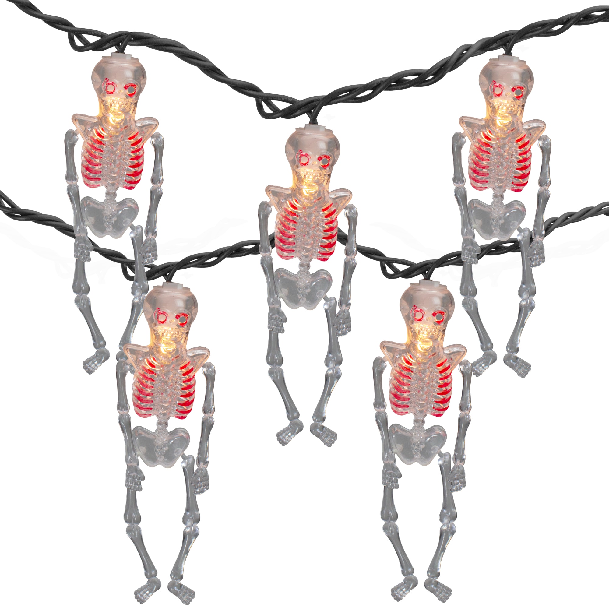 Northlight 34854973 10 -Count 7-ft Incandescent Plug-In Clear Halloween Lights