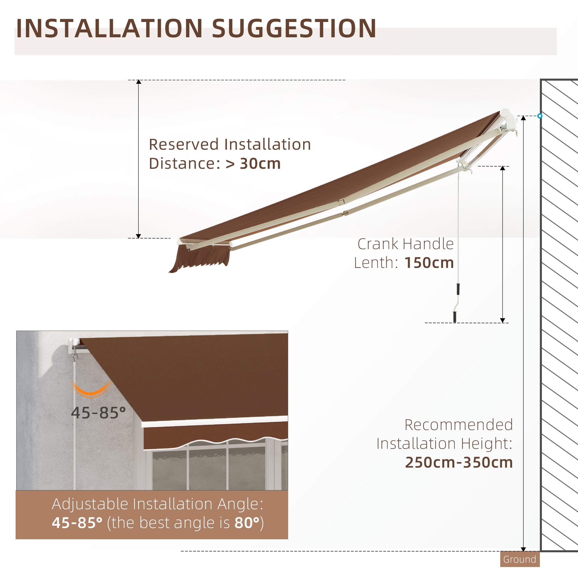 WELLFOR GASAW013 awnings - View #6