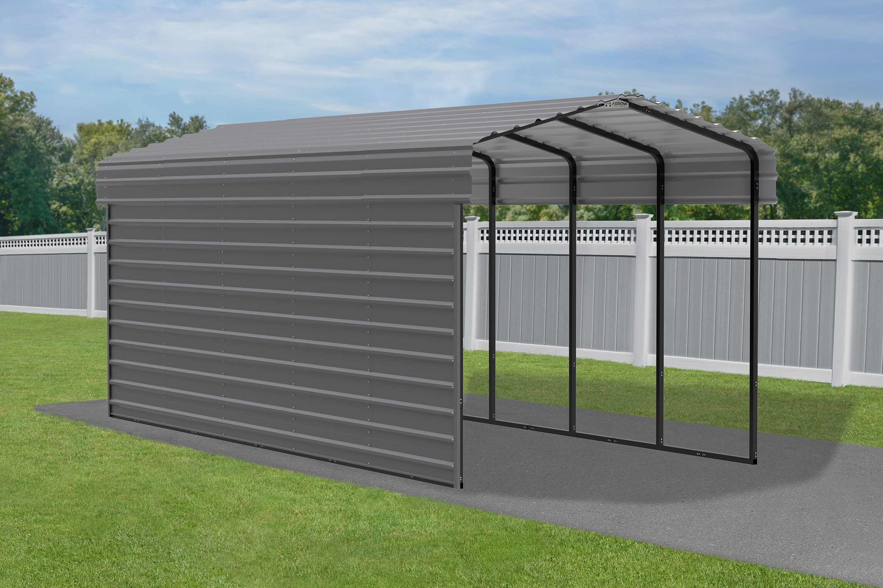 Arrow CPHC102409ECL1 Carport-Covers - View #3