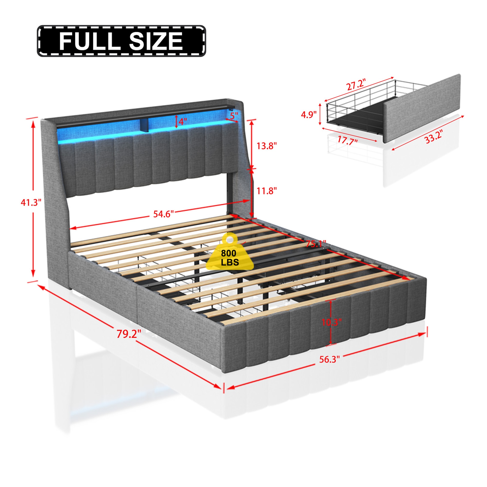 SINOFURN SYD580001LG beds - View #3