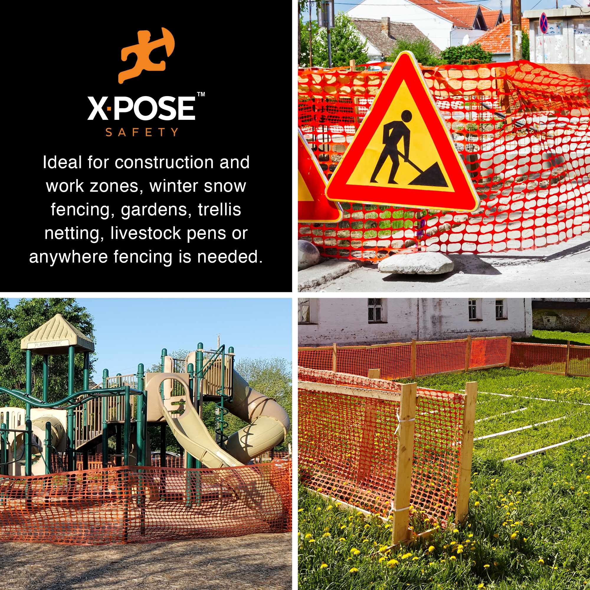 XPOSE SAFETY SFO-450-X Rolled-Fence - View #5