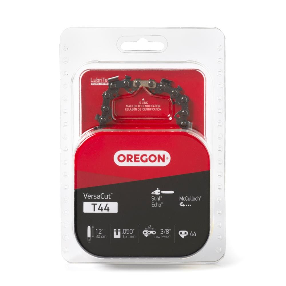 Oregon T44 T44 44 Link Replacement Chainsaw Chain For 12-in , 0.05-in Gauge , 3/8-in Pitch