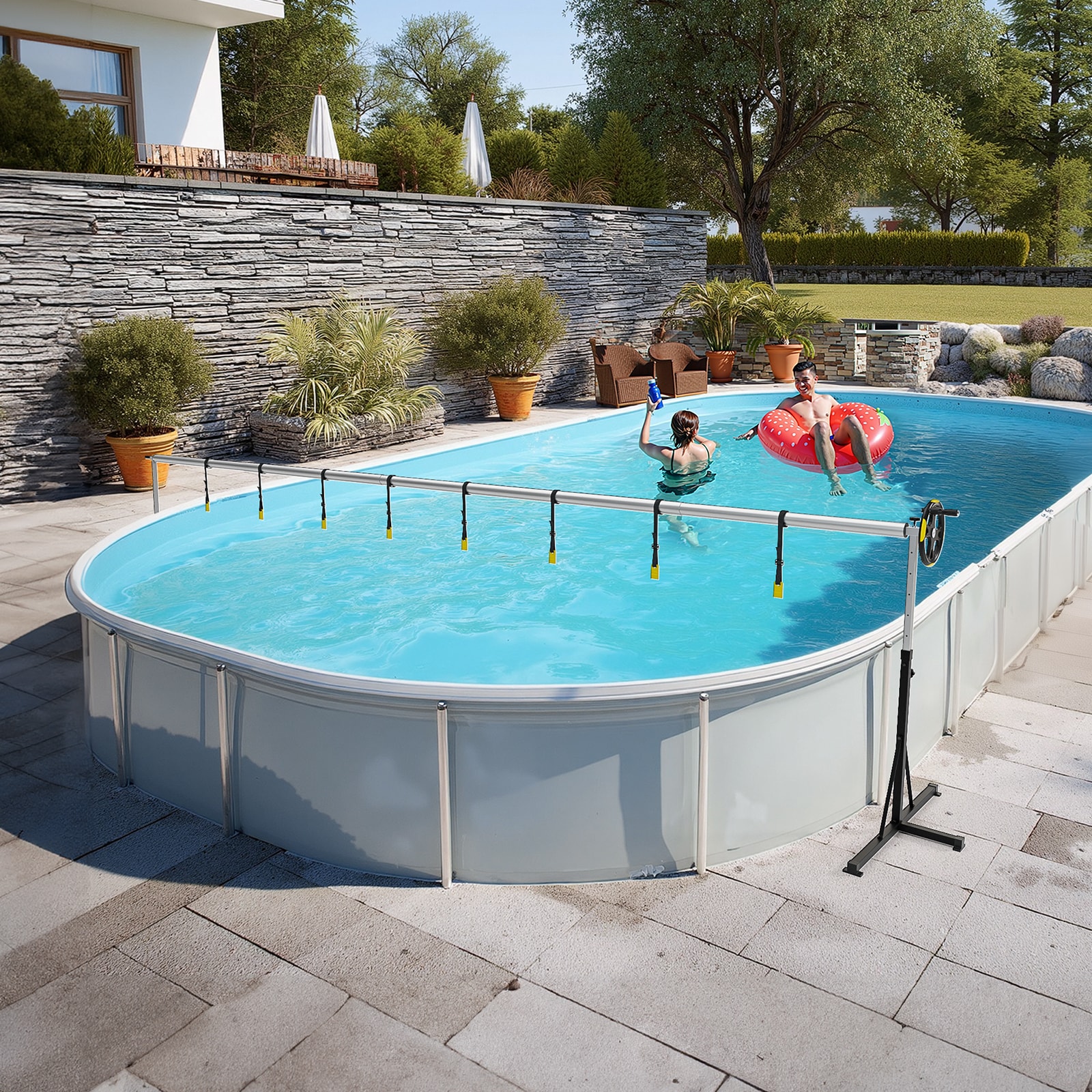 Outopee LWO1G58000622+23 Solar-Pool-Cover-Reels - View #3