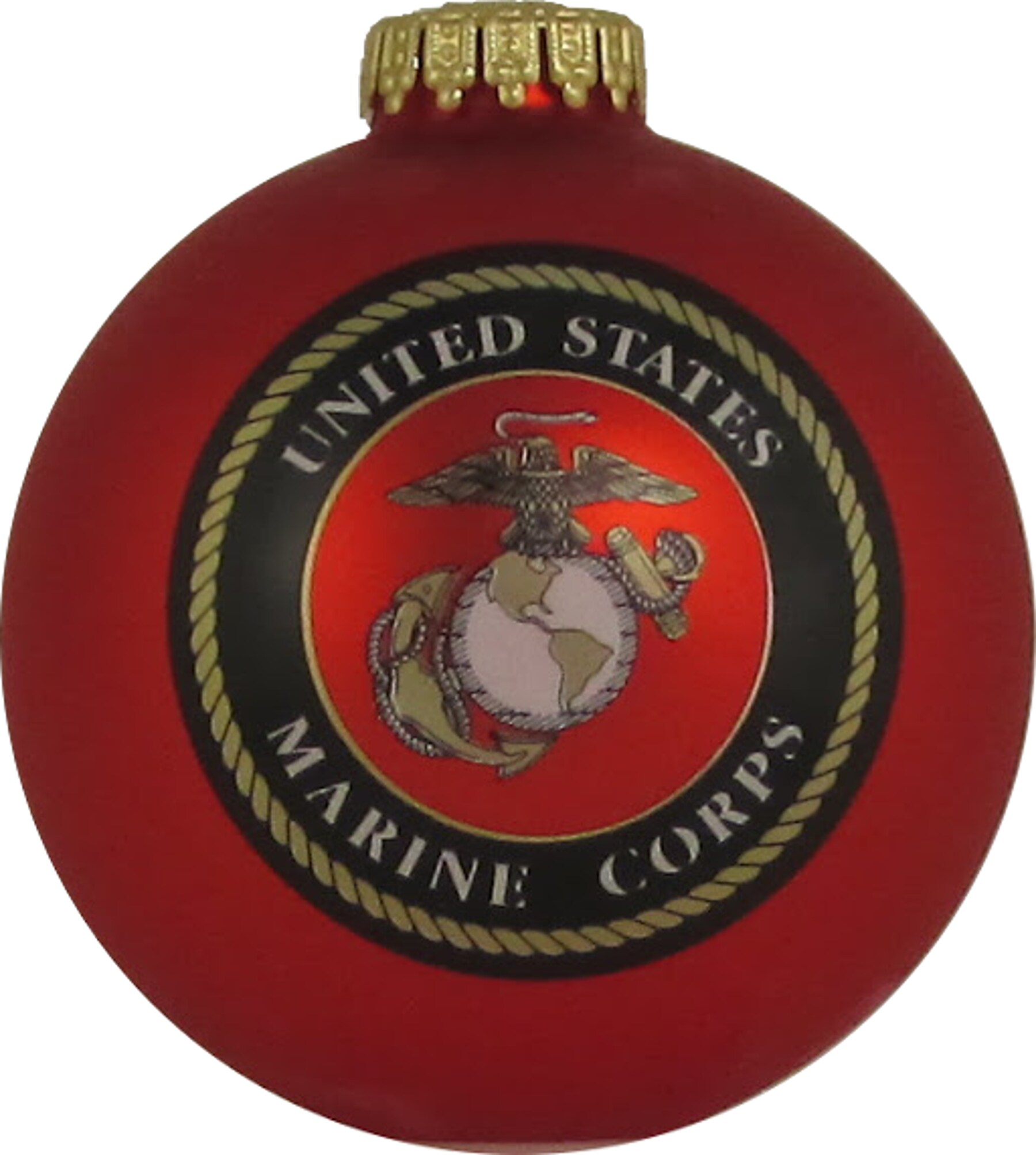  LW63361 Red Us Marine Corp Standard Indoor Ornament