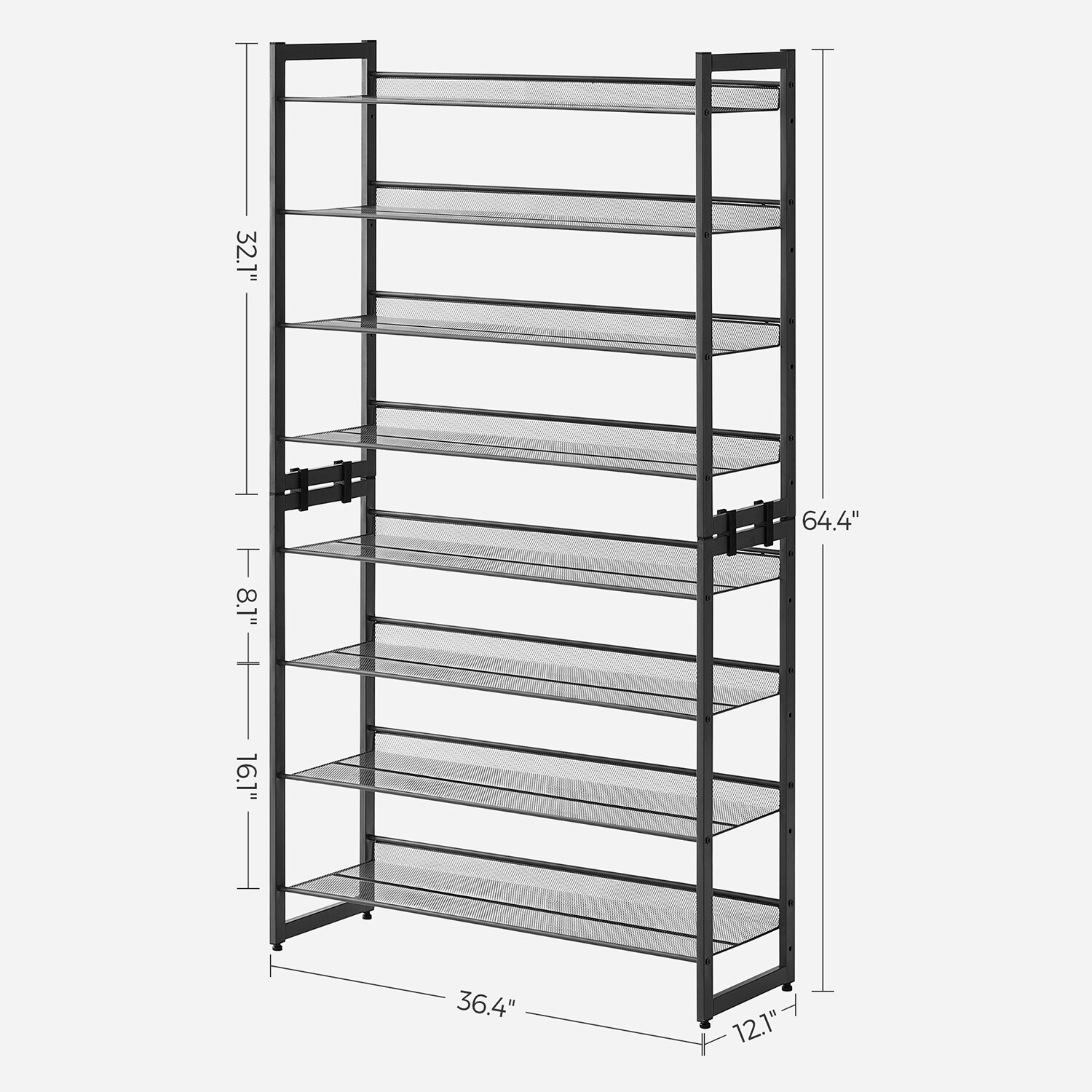 Slickblue D-SM-B80RMLU Shoe-Racks - View #5